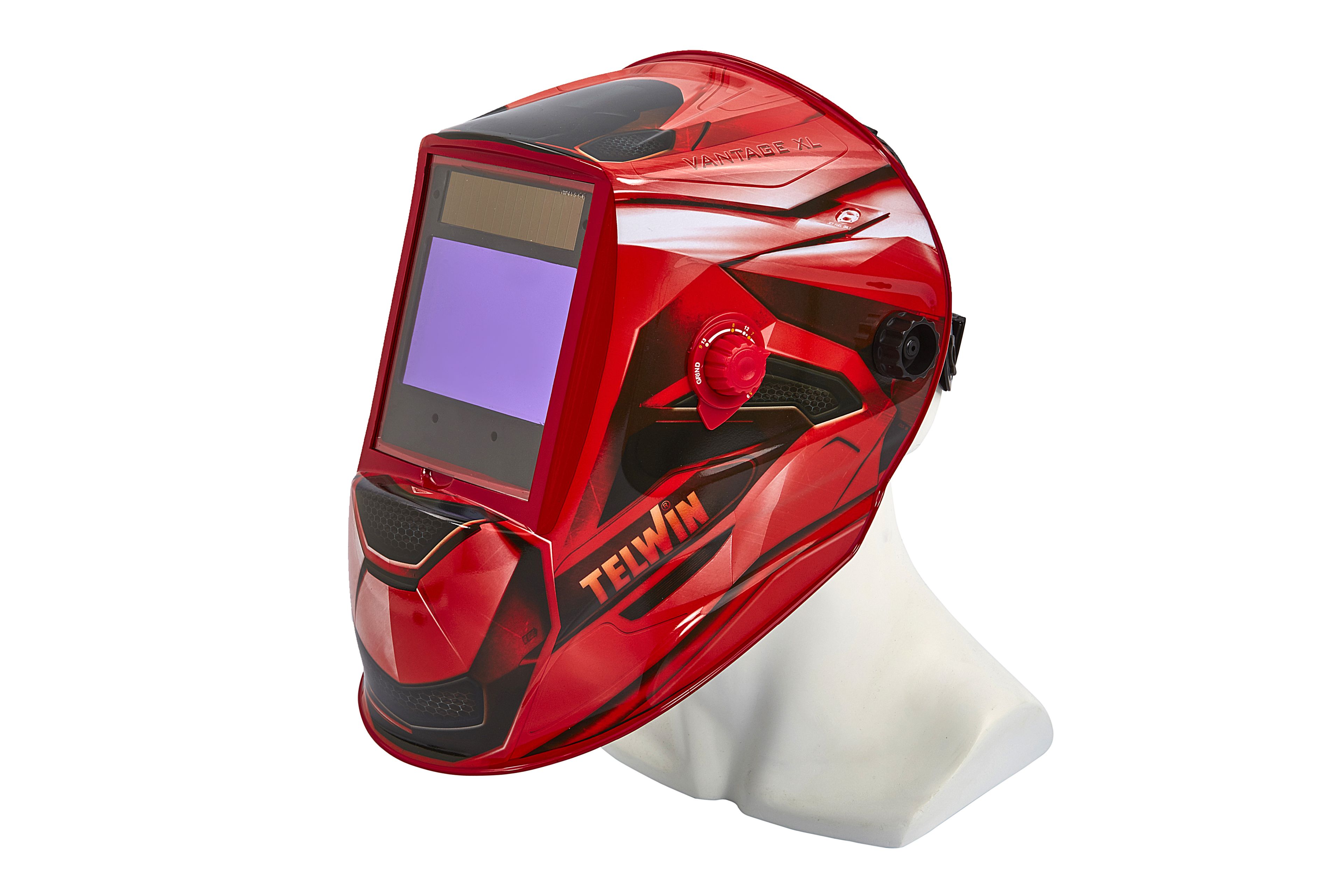Telwin Vantage Casque de soudage XL ROUGE Image 4