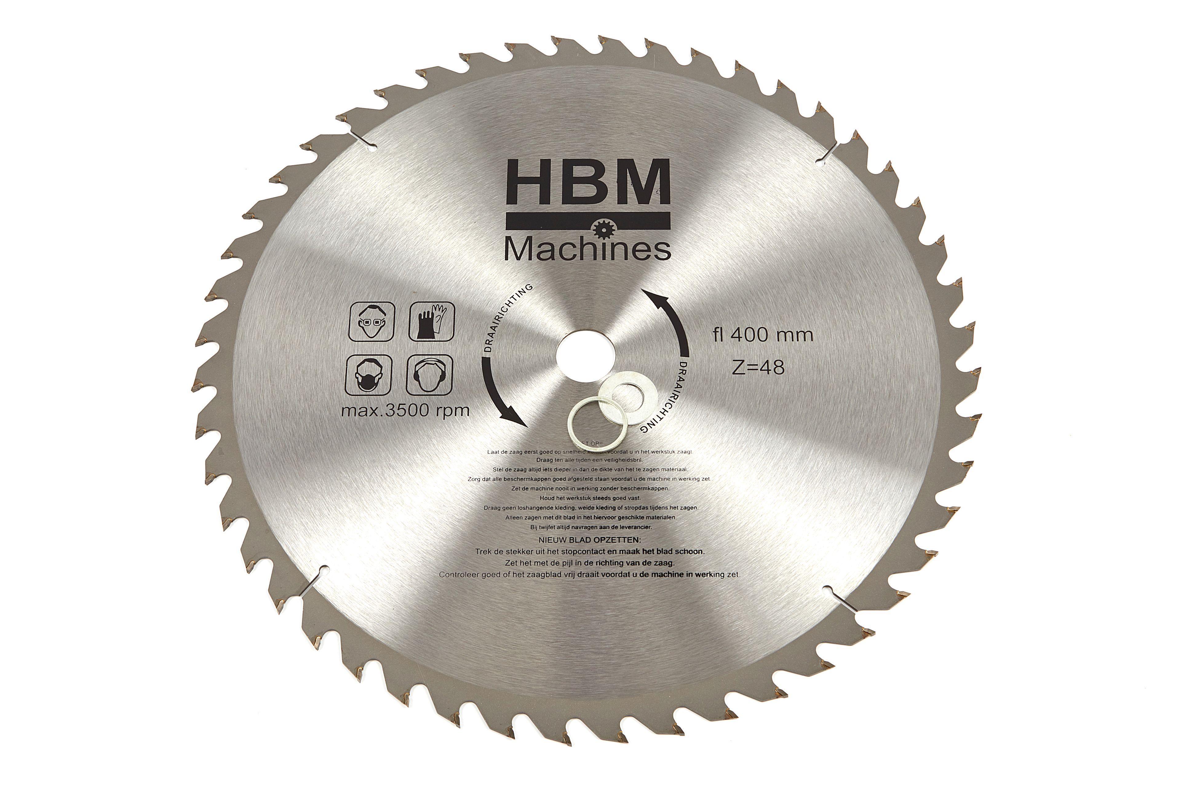 HBM 400 x 48T Kreissägeblatt für Holz - ASGAT 30 mm Image 2