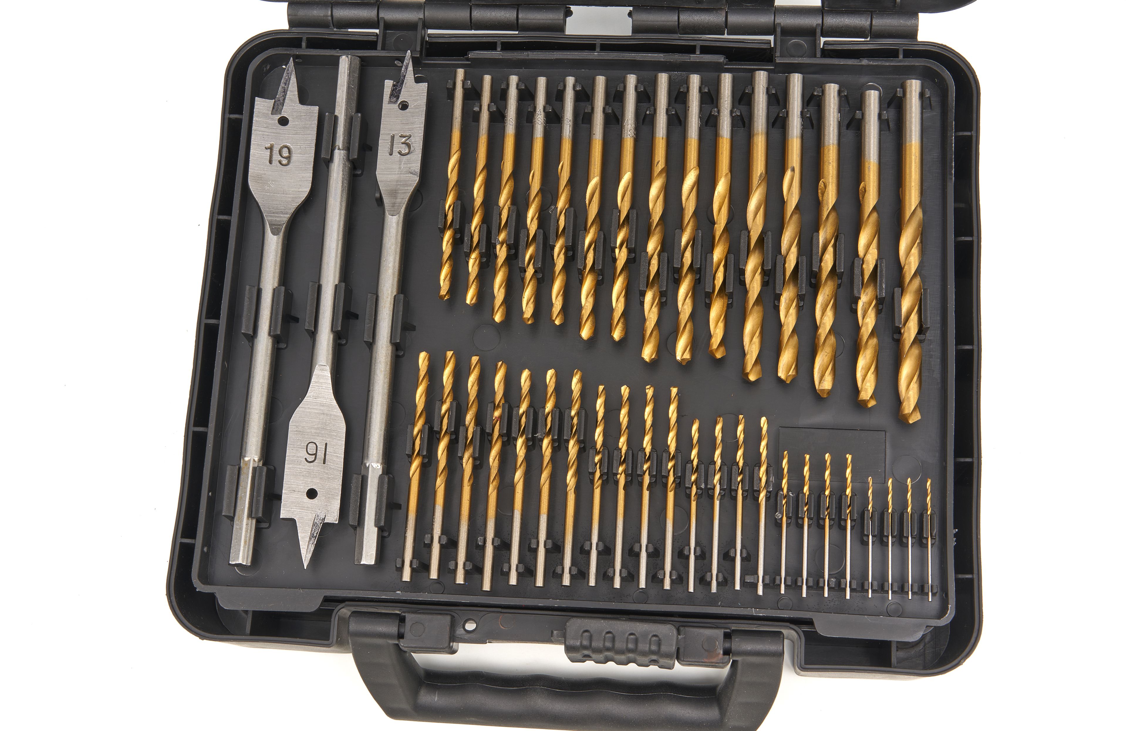 HBM 204-teiliges Bit-Set, Bohrer-Set, Lochsägen-Set Deluxe Image 4