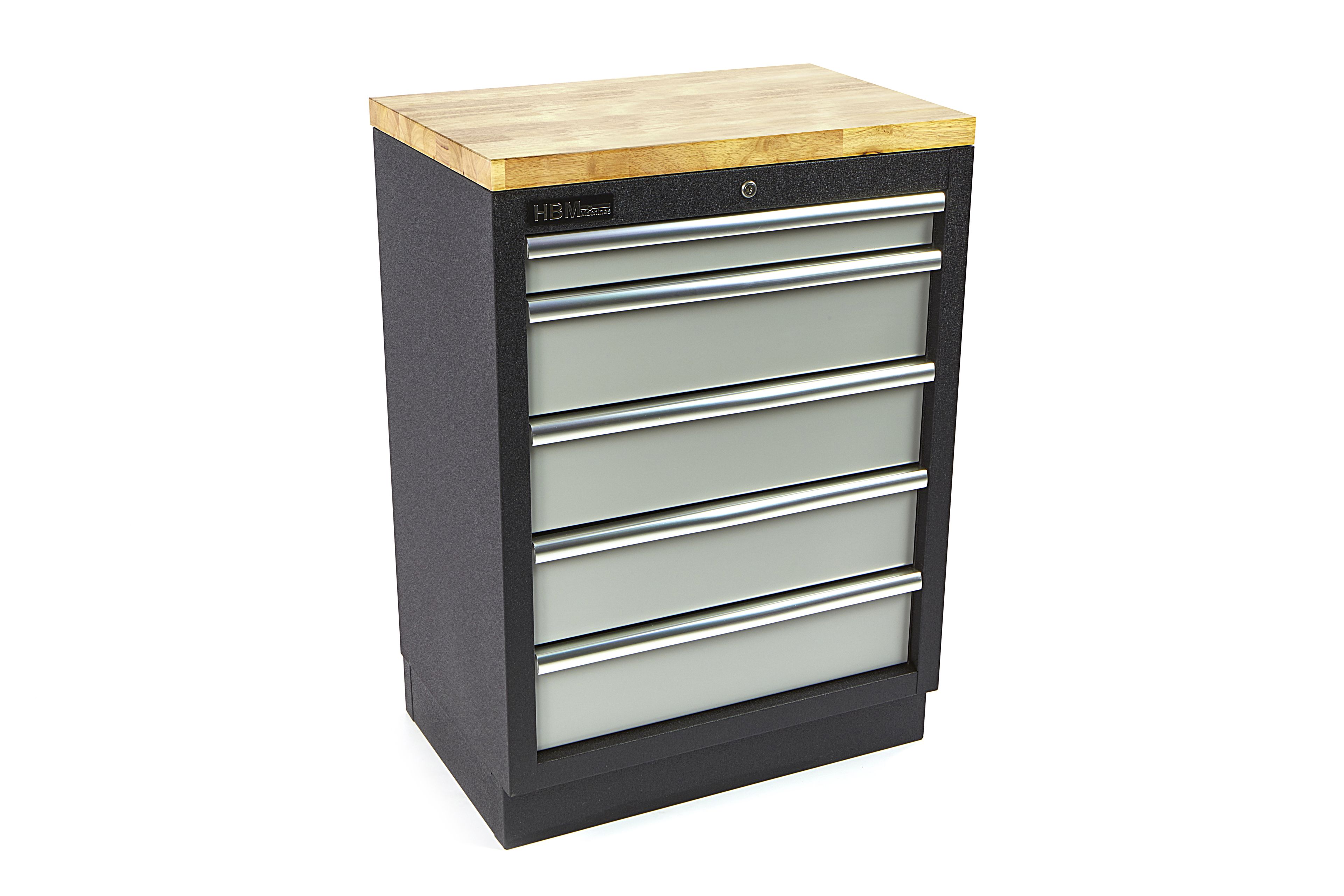 HBM 5 cajones armario de herramientas profesional para mobiliario de taller Image 11