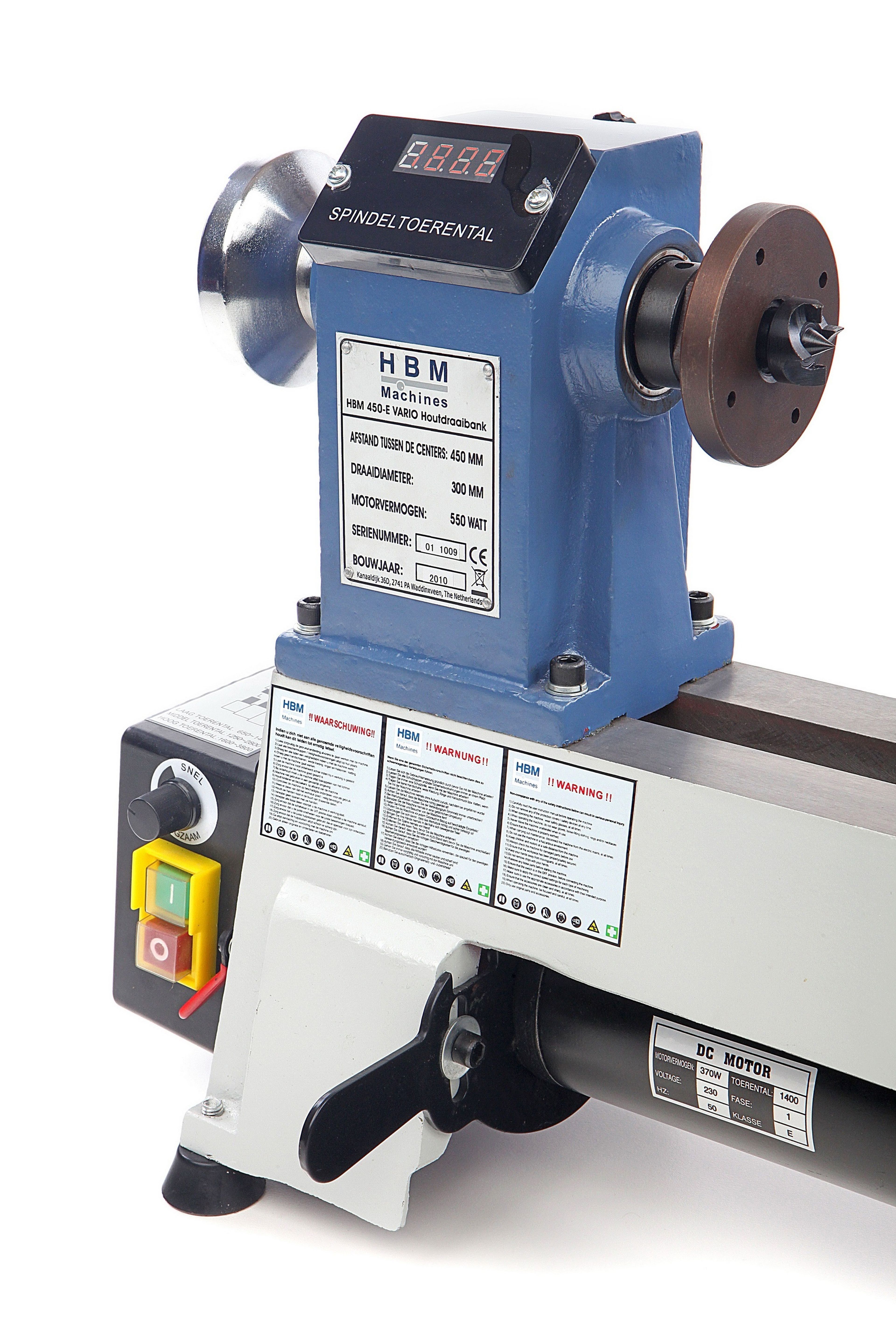 Tornio per legno variabile HBM 450 x 300 Image 2