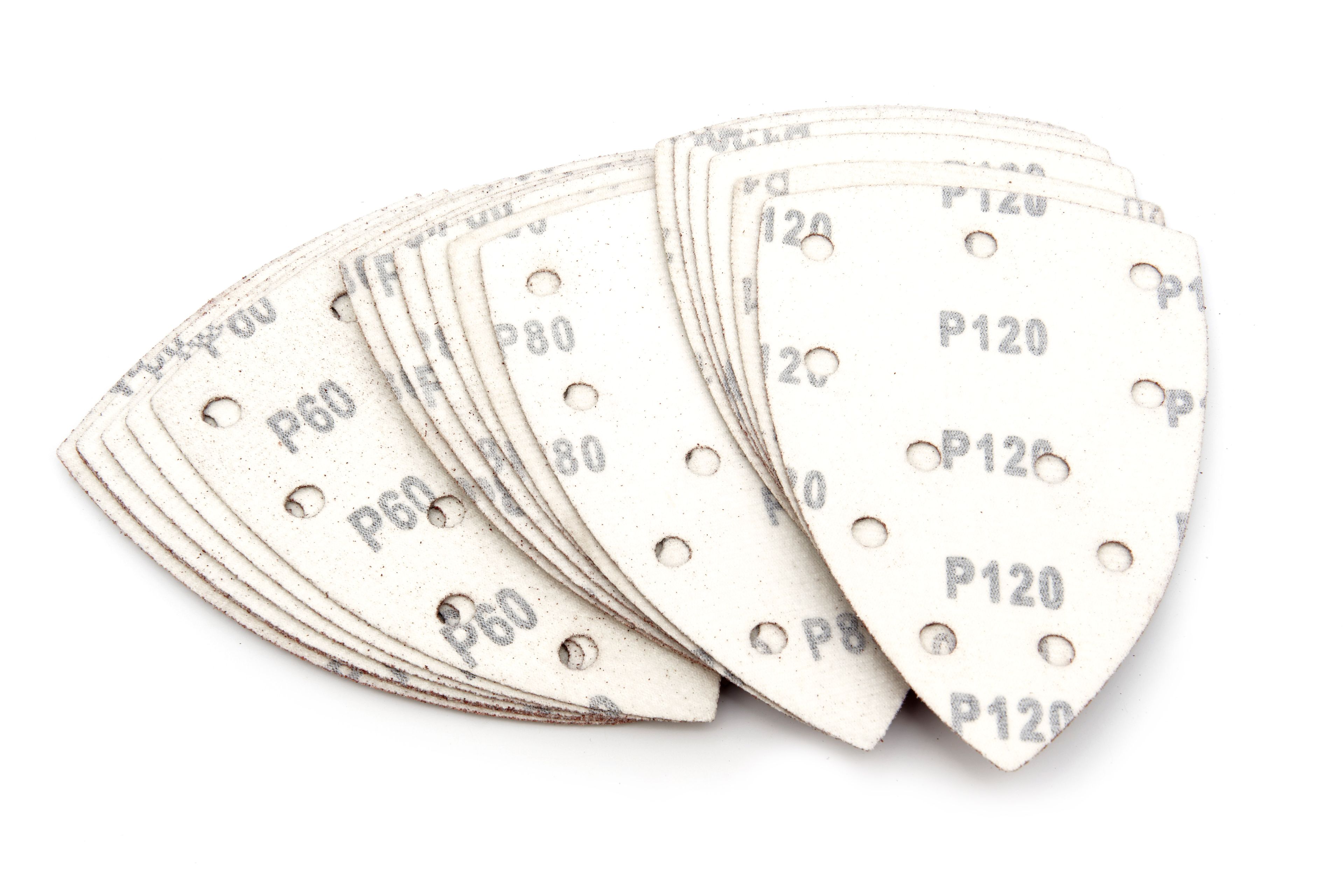 Papier de verre HBM 100x150 mm K60, K80, K120 18 feuilles Image 3