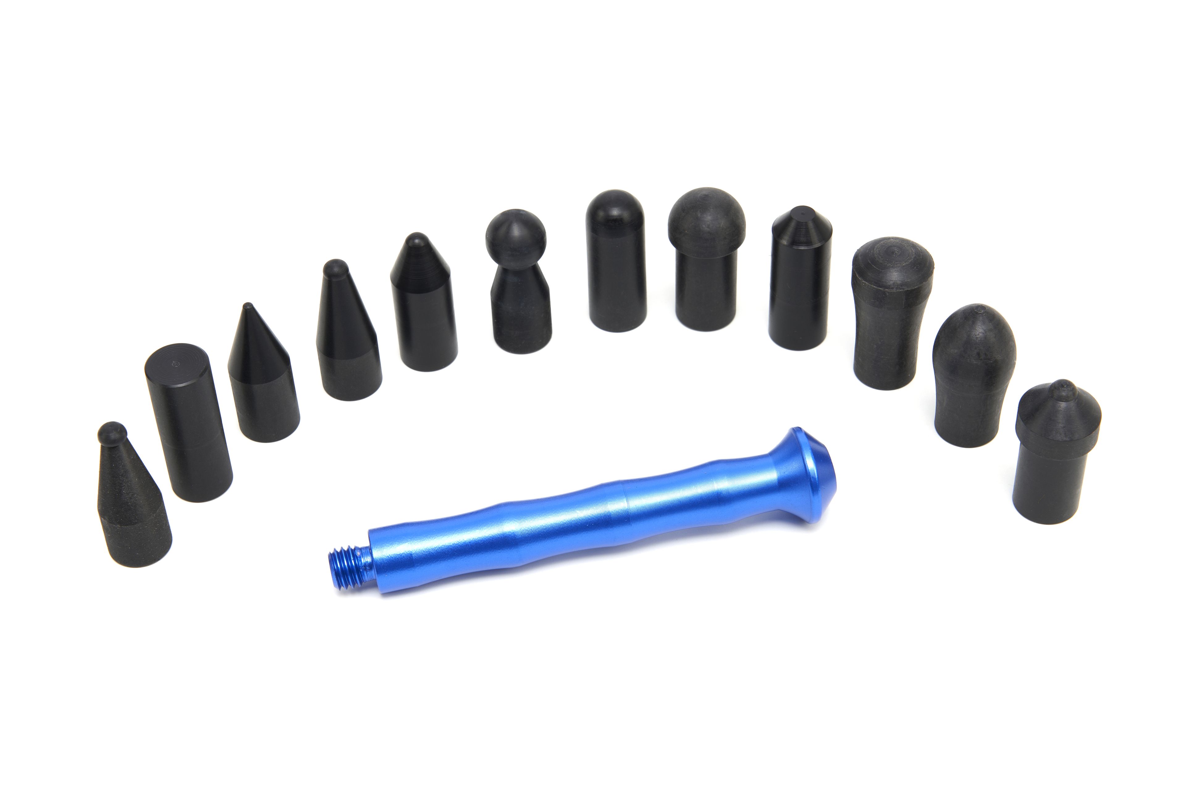 HBM 13 Piezas Juego de Masilla, Martillo de Masilla con Cabezas Intercambiables