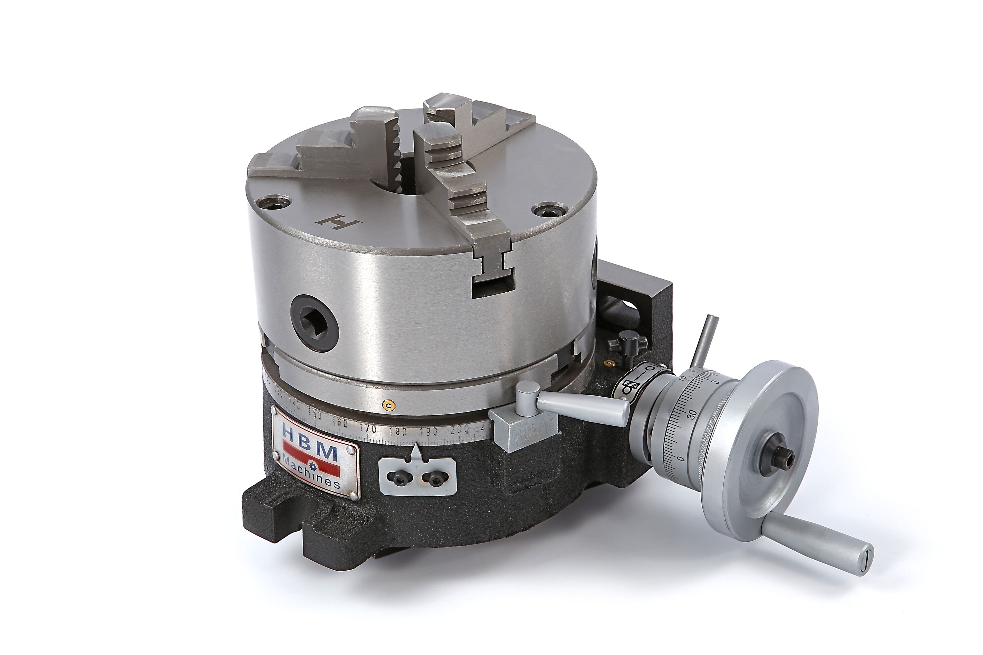 HBM HV-6 - 160 mm Profi Verdeeltafel met 160 mm 3 Klauwplaat Image 3