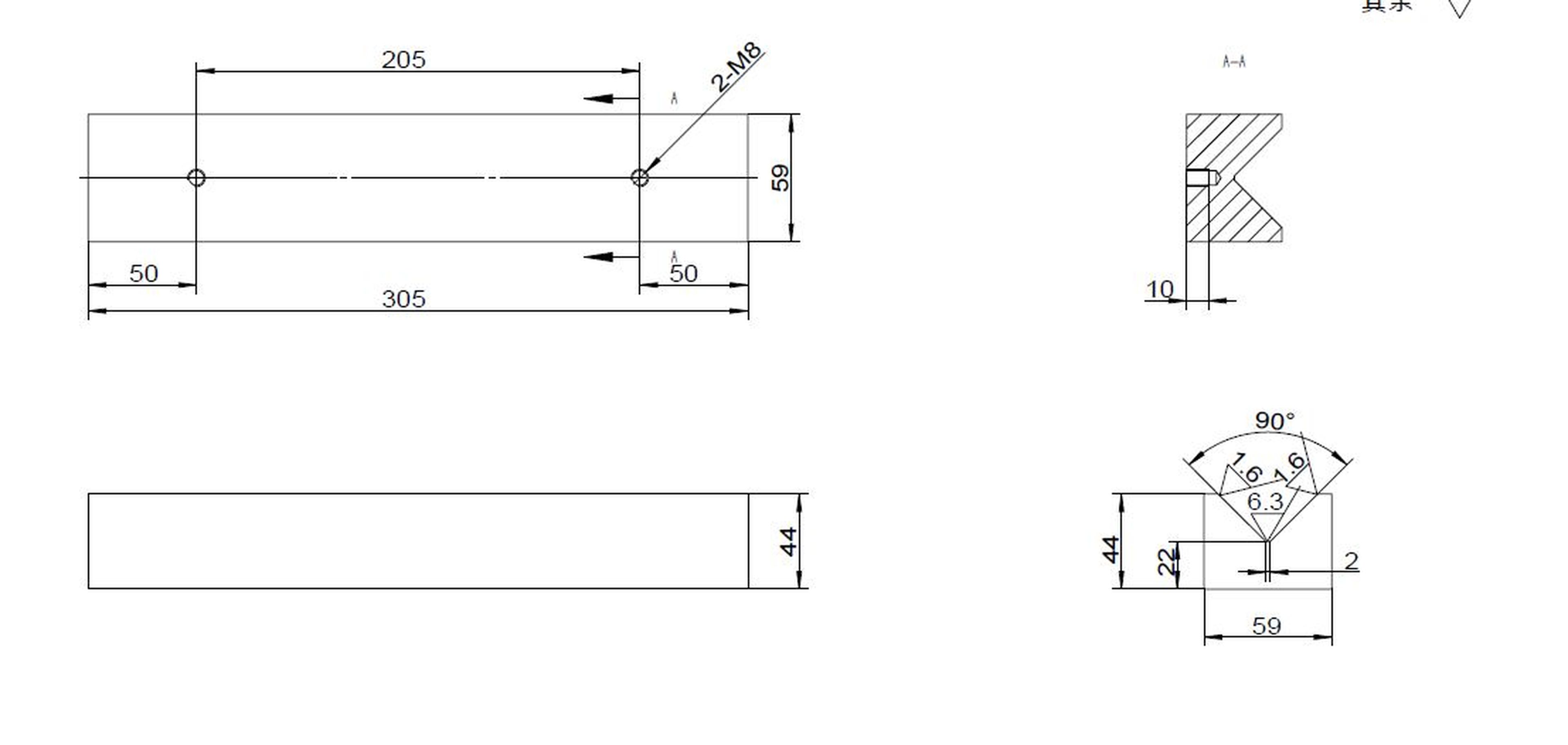 HBM Abkantaufsatz für Werkstattpressen 305 x 5 mm. Image 5