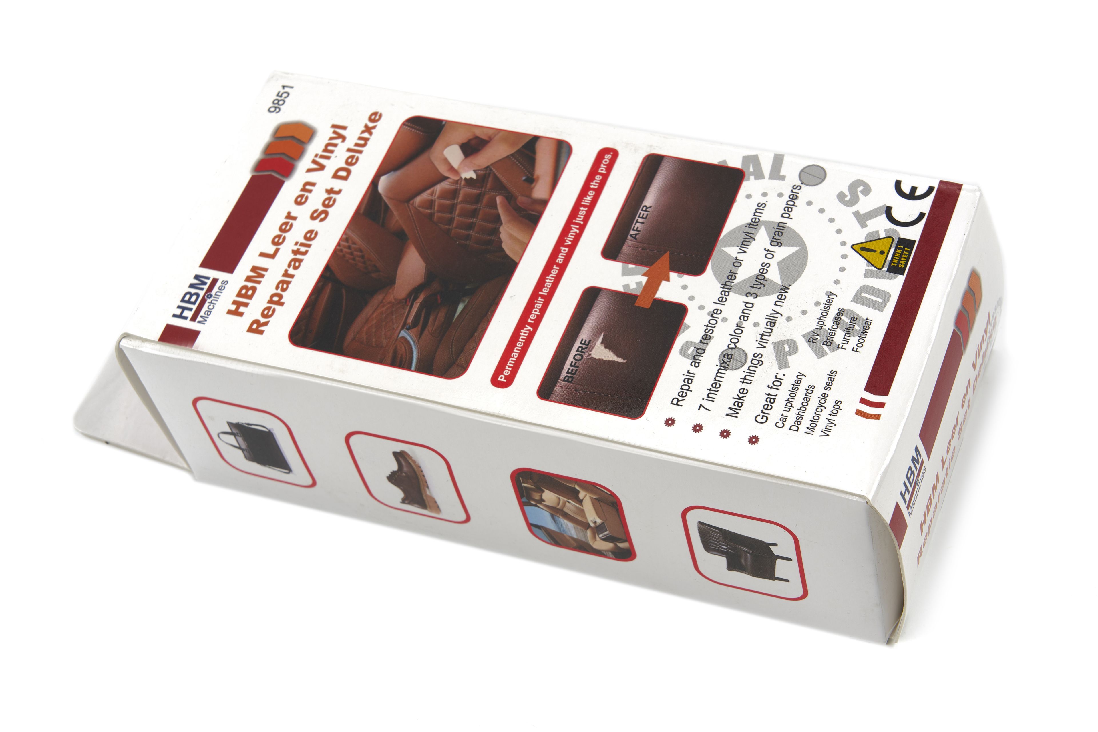 Set de Reparación de Cuero y Vinilo HBM Deluxe Image 6