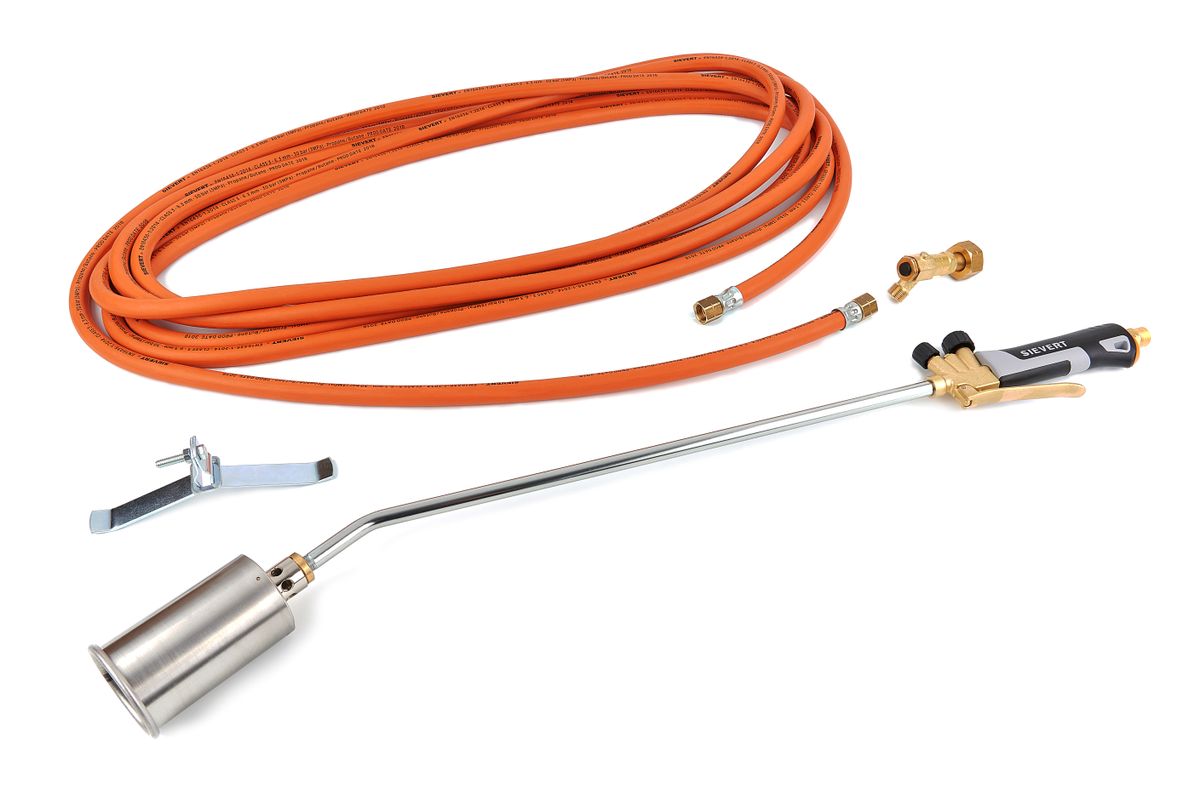 Sievert Set Turboroofer 60 de acero inoxidable