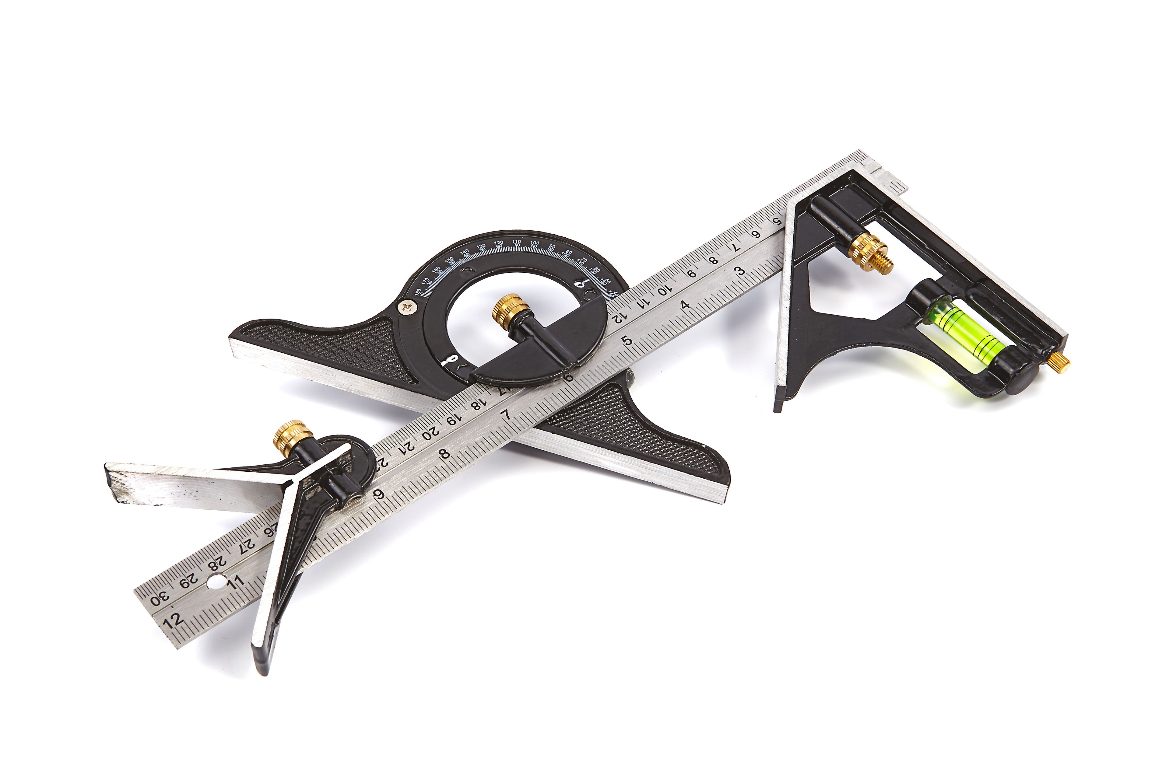 HBM 300 mm 5 Delige Instelbare Hoekmeetset