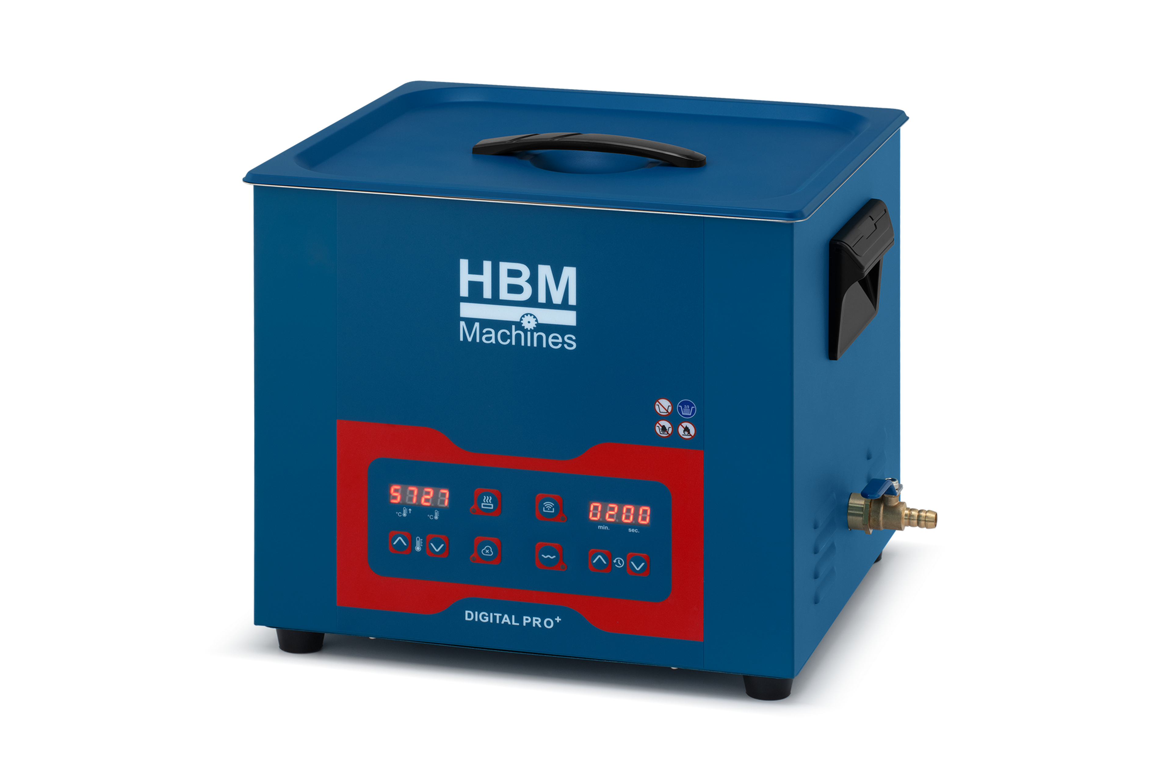 HBM pulitori ad ultrasuoni, blu