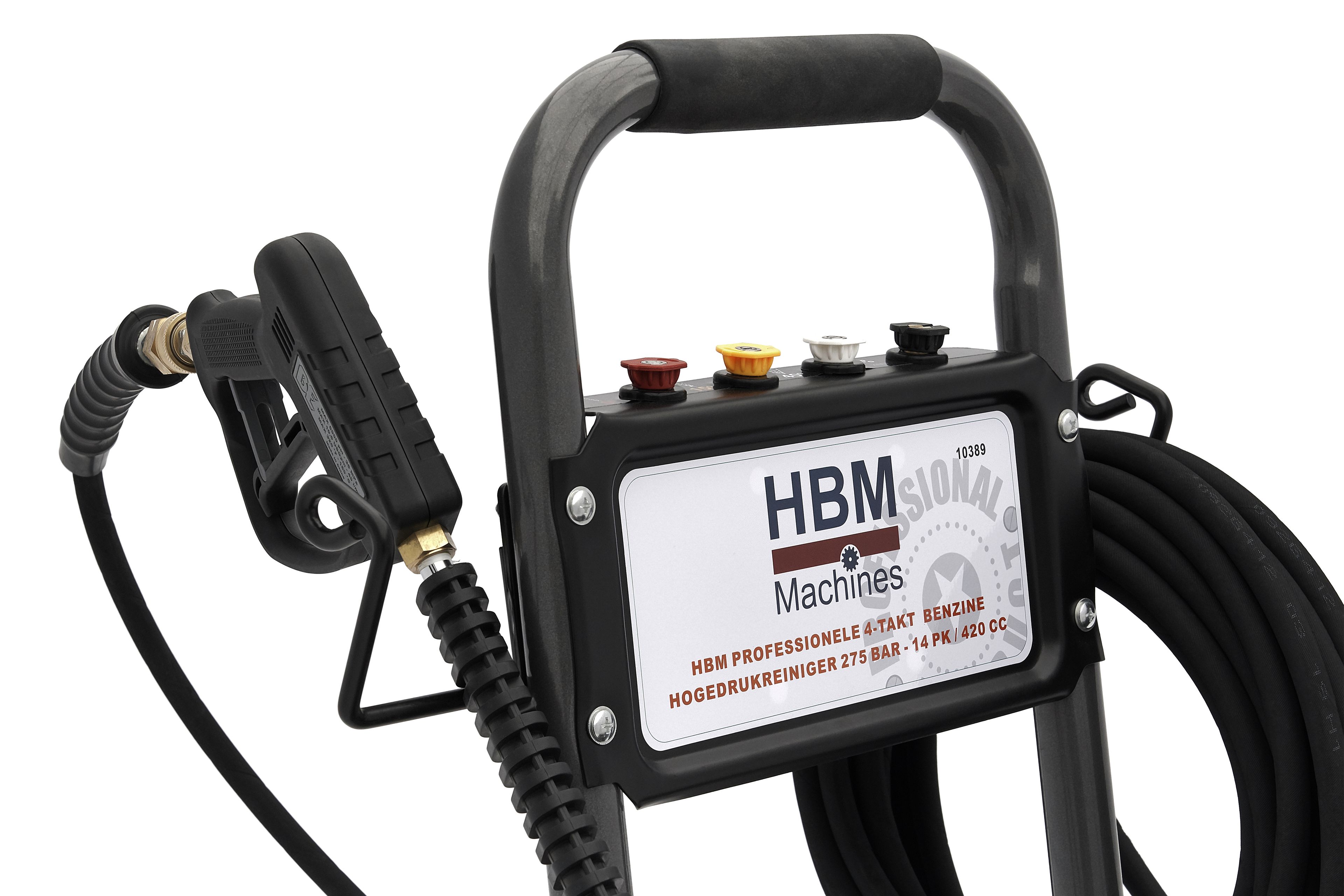 HBM Nettoyeur haute pression professionnel à essence 4 temps 275 BAR - 14 CV / 420 cc Image 11