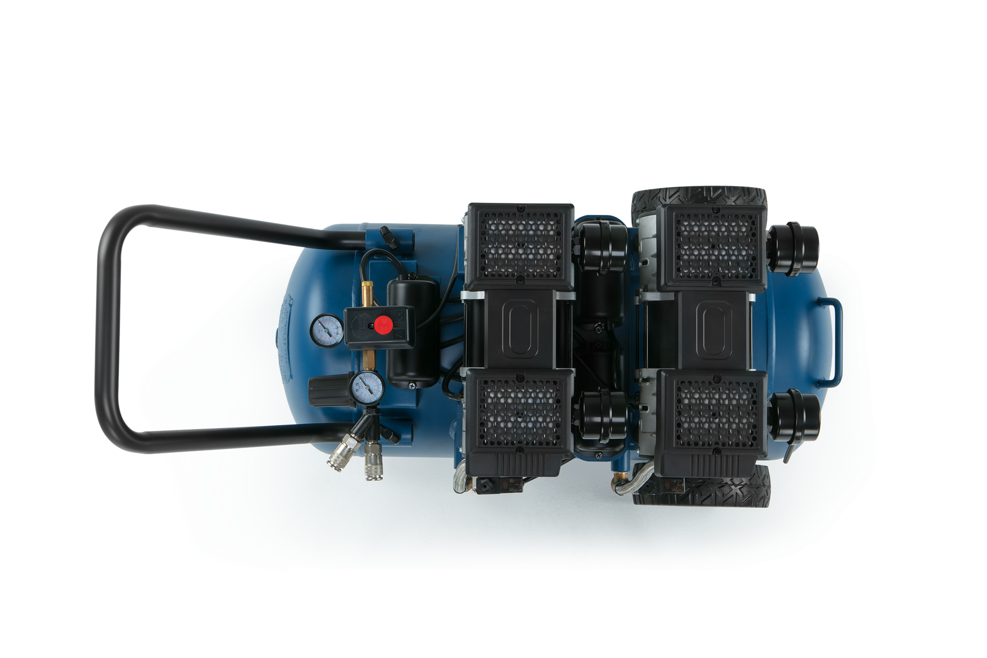 HBM olievrije compressor, 50 liter, 10 bar, 2,6 pk Image 6