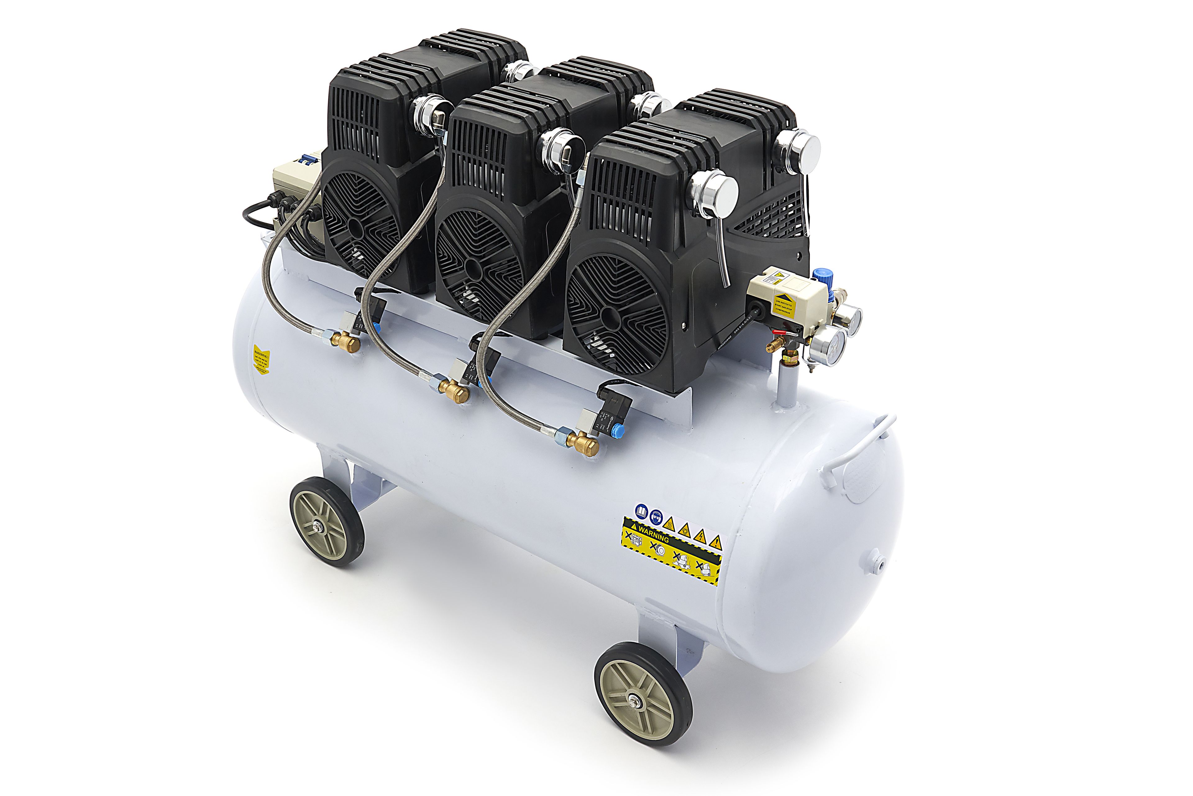 HBM 6 PK - 150 Liter Low Noise Compressor - Model 2 Image 10