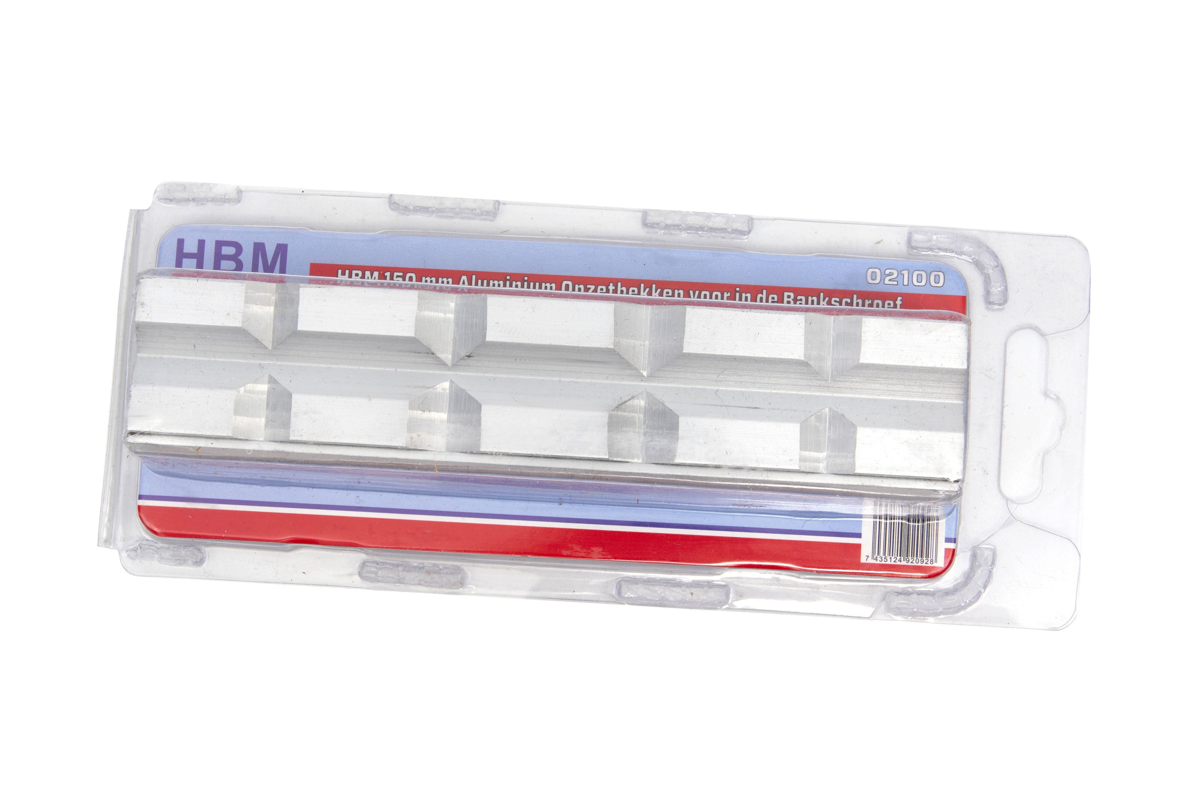 HBM Aluminium-Aufsatzbacken mit Doppel-V 150 mm Image 4