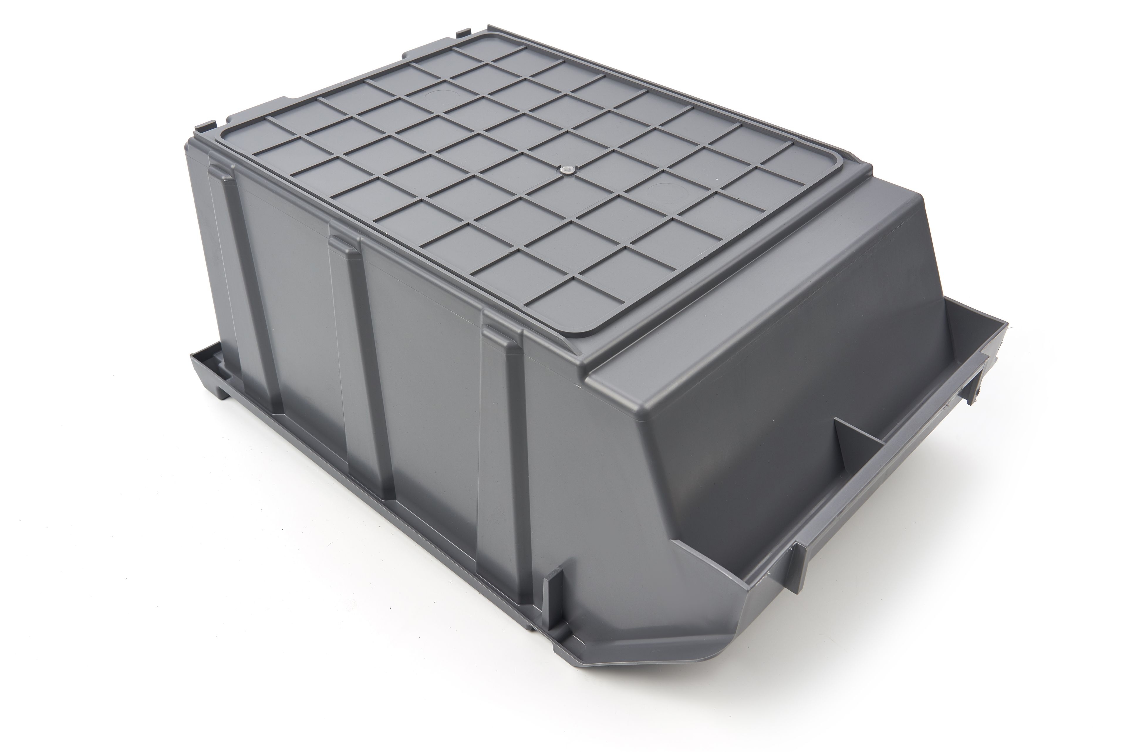 HBM Professional Storage Bin, Warehouse Stacking Bin 12 x 15 x 35 cm Image 3
