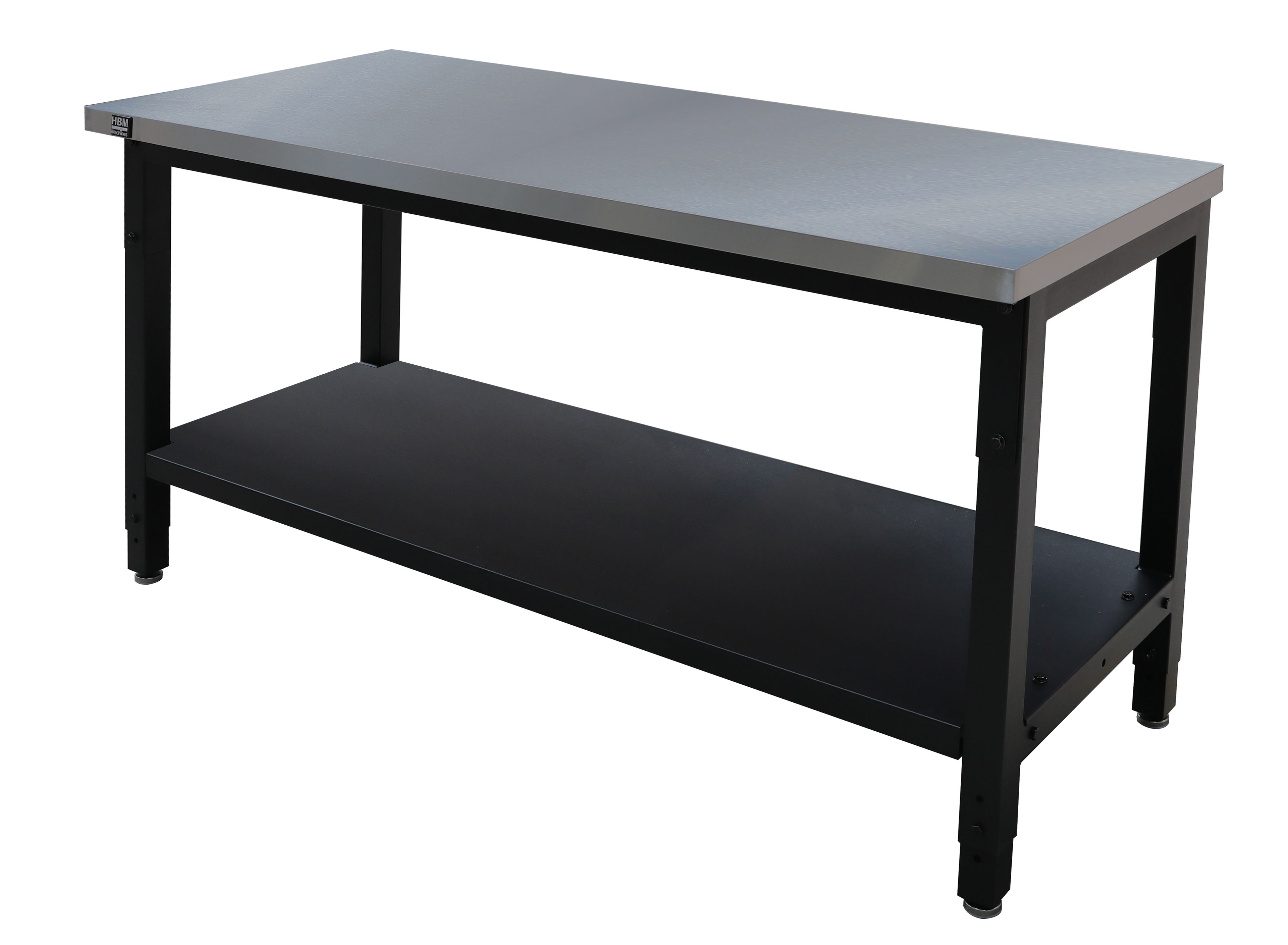Banco de trabajo HBM de acero inoxidable 152 cm