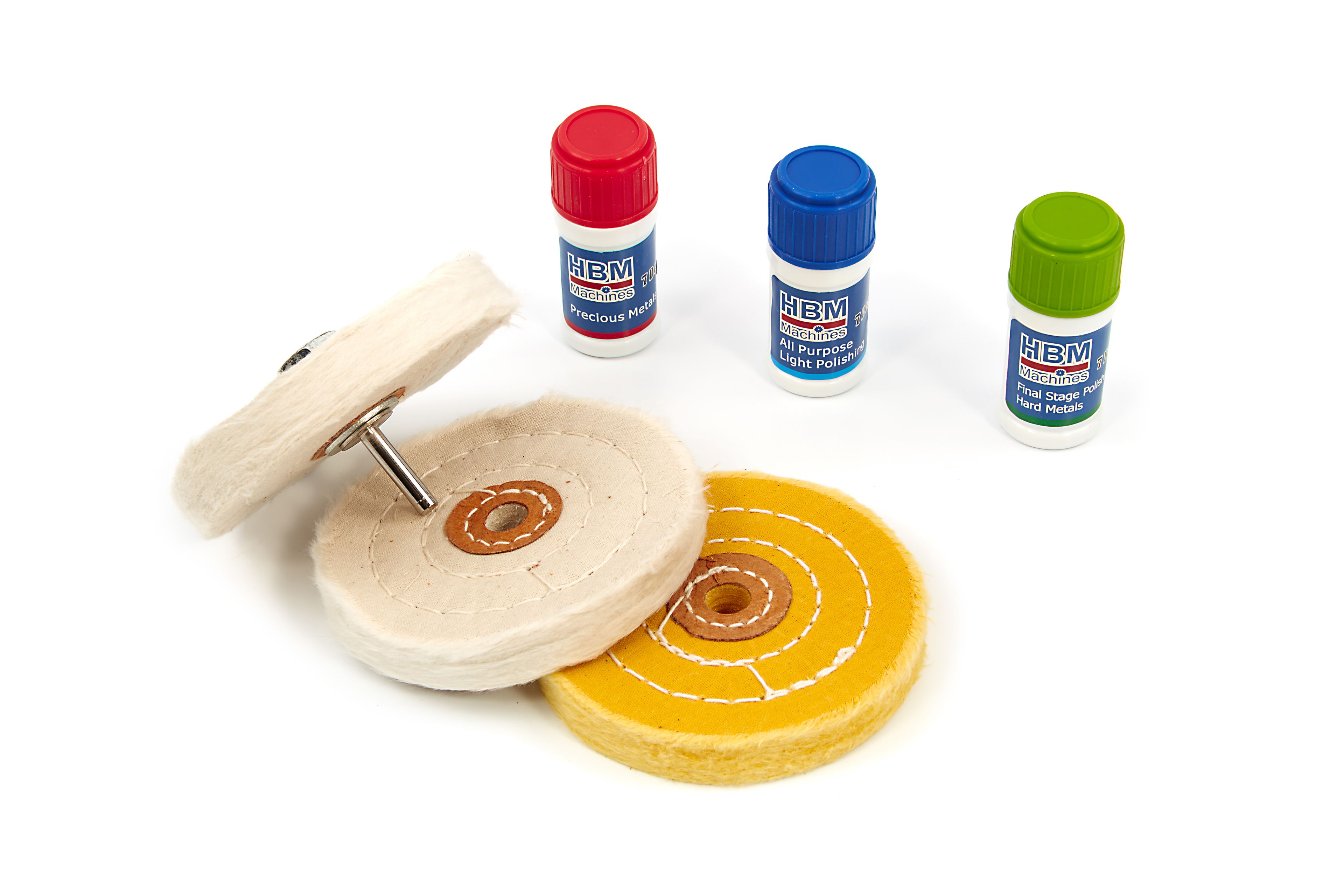 Set de polissage HBM 7 pièces