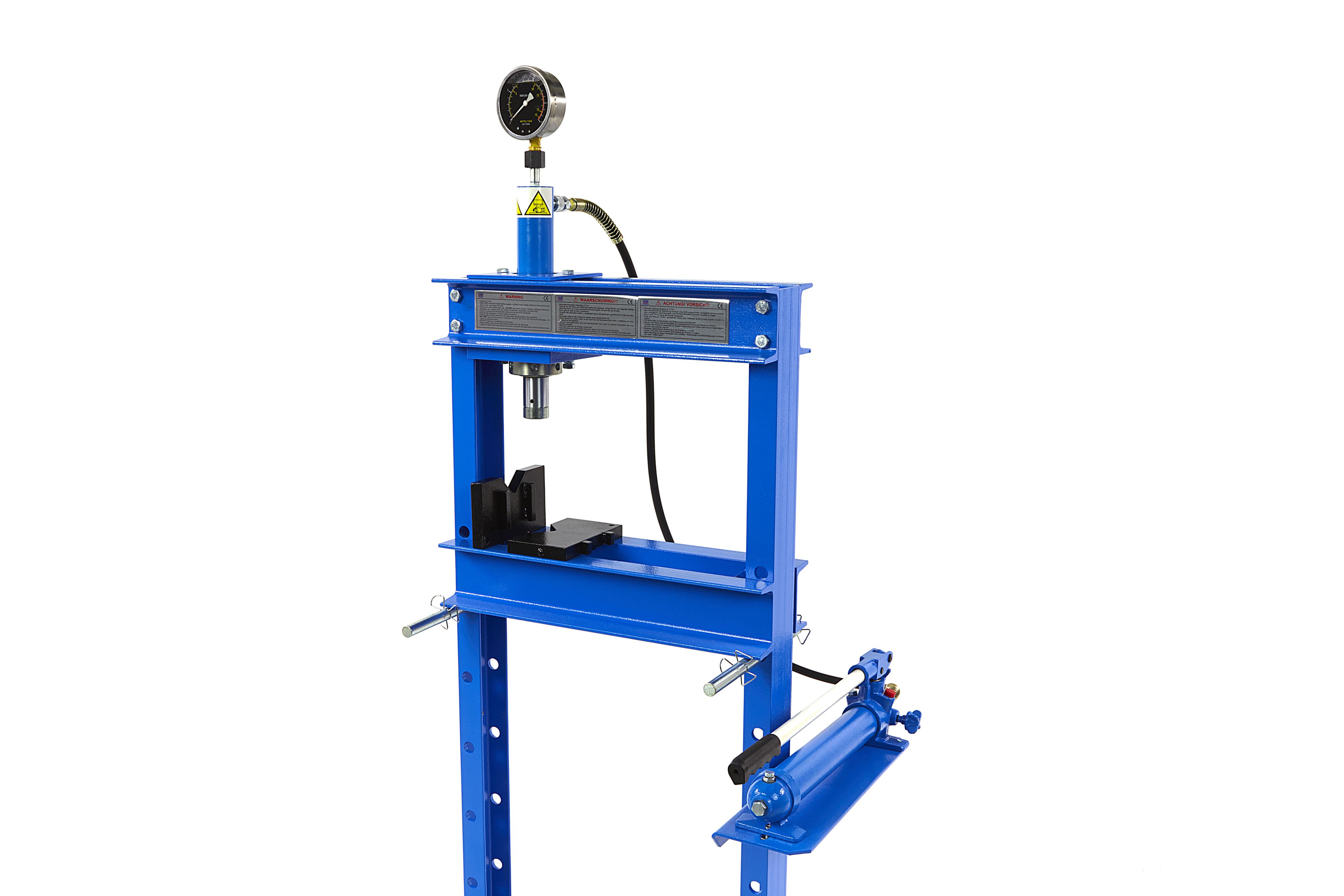 HBM Presse d'atelier hydraulique de 12 tonnes Image 3