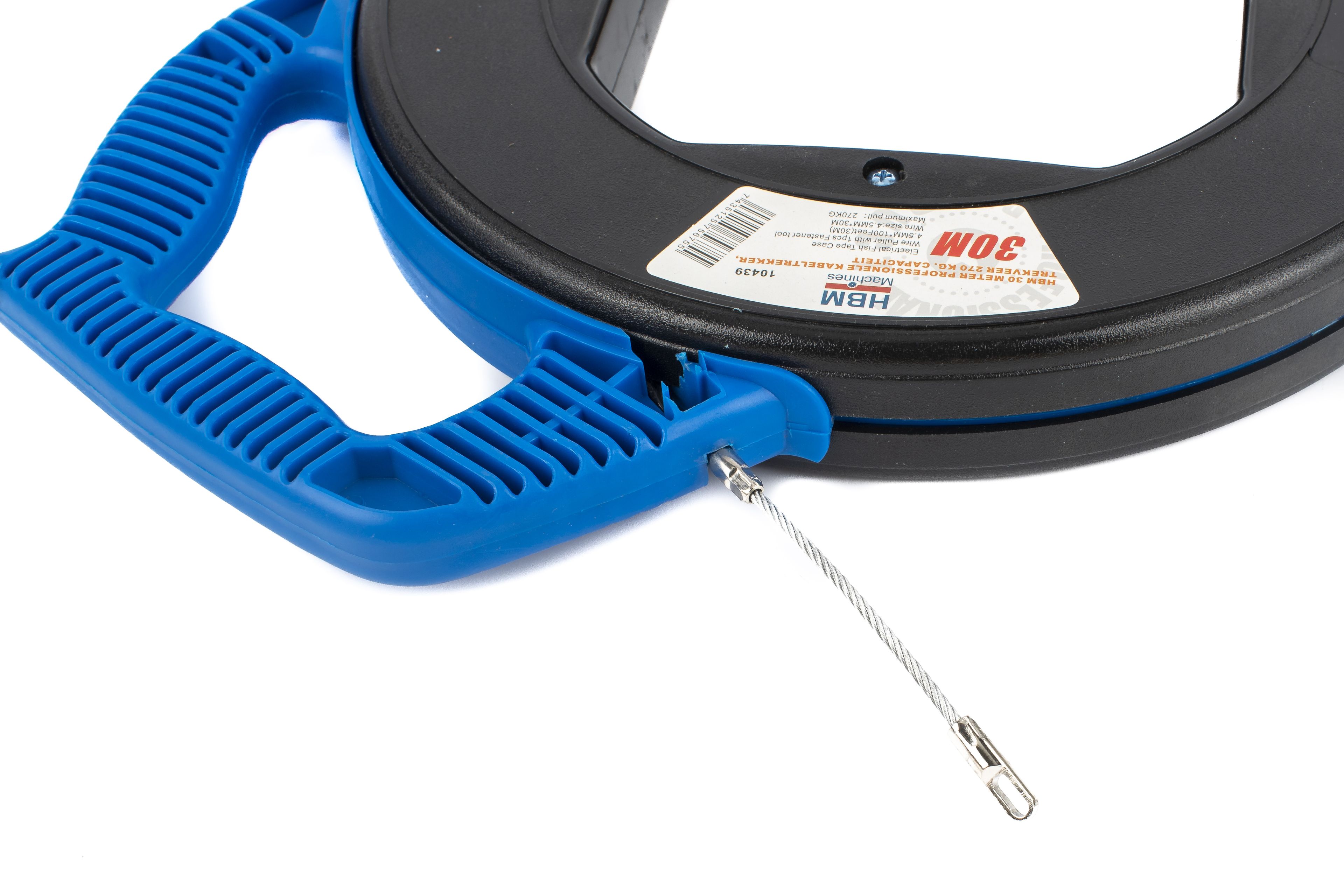HBM 30 Meter Professionele Kabeltrekker, Trekveer 270 Kg. Capaciteit Image 4