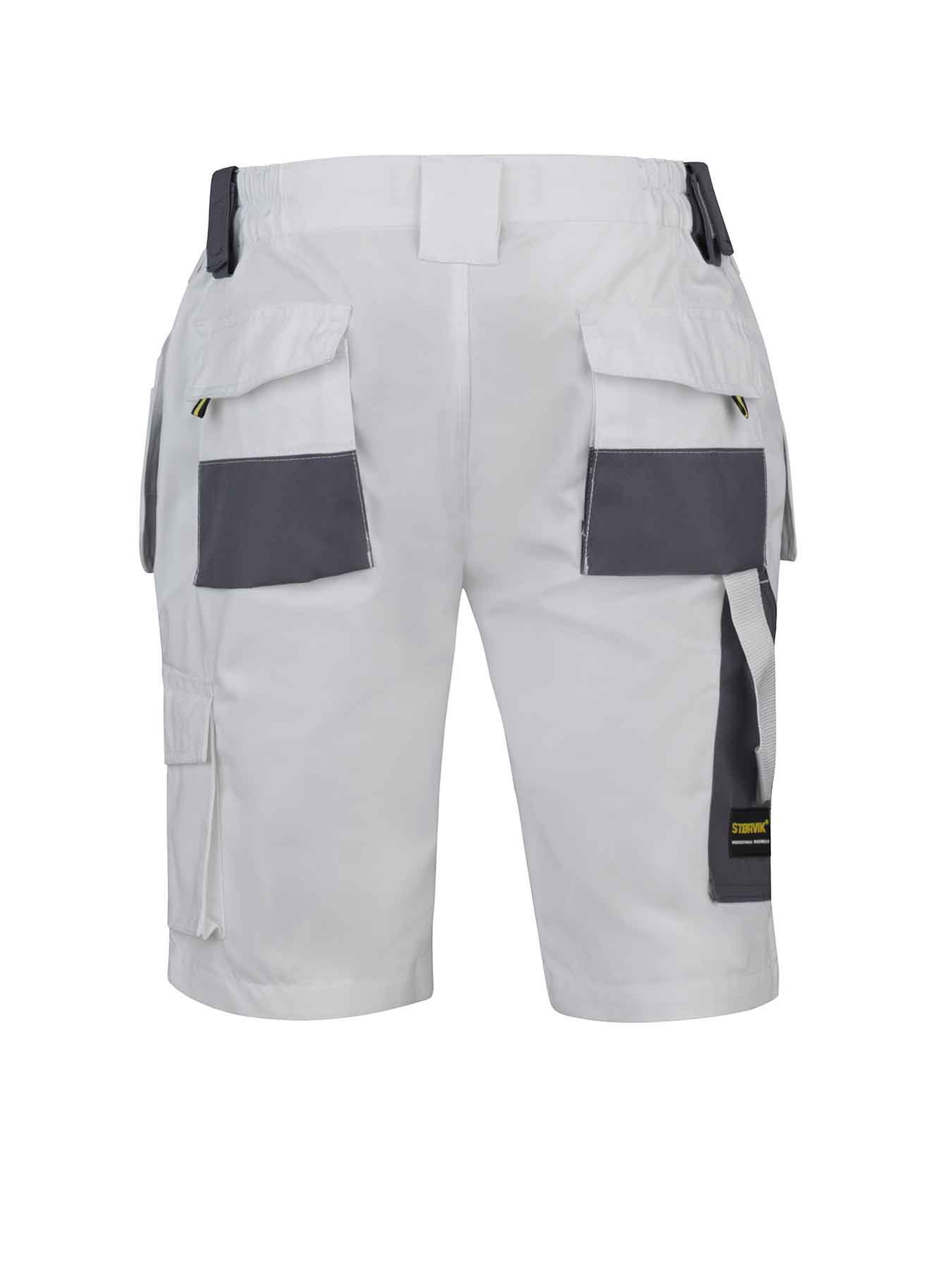 Storvik Job short de travail blanc XS Image 3