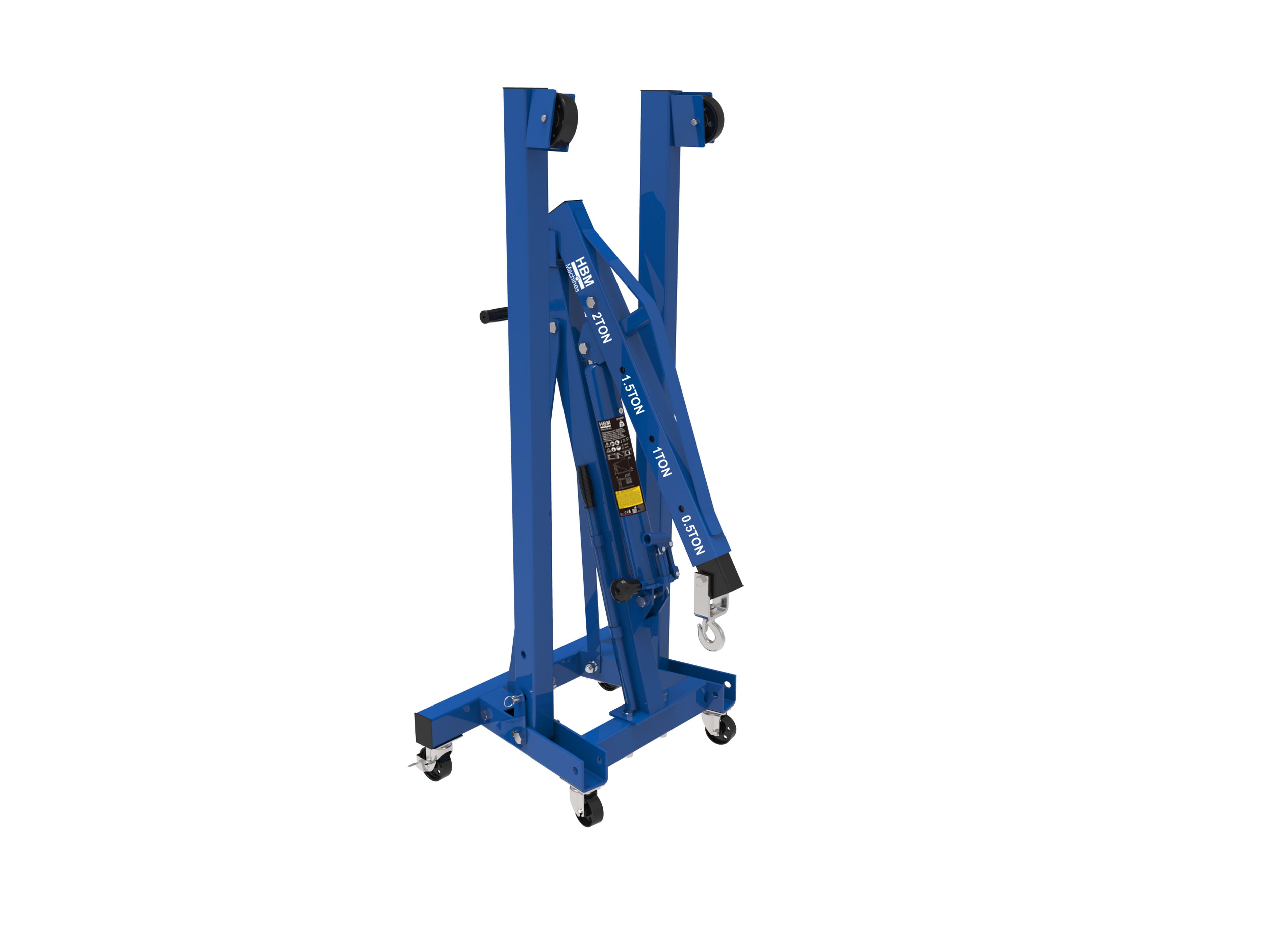 HBM Grue d’atelier pliable 2 tonnes Image 5