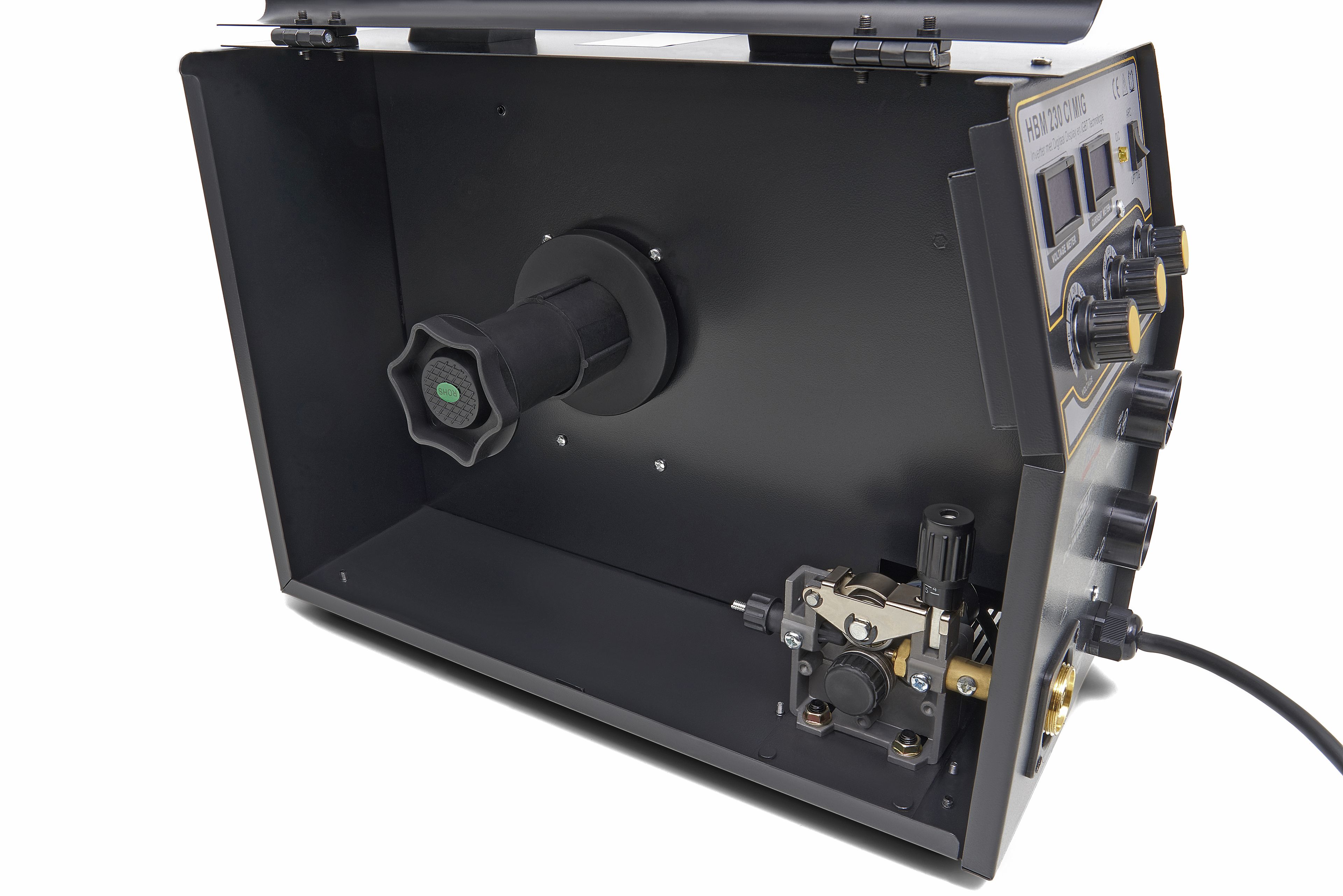 Inverter HBM 230 CI MIG con Display Digitale e Tecnologia IGBT Nero Image 8