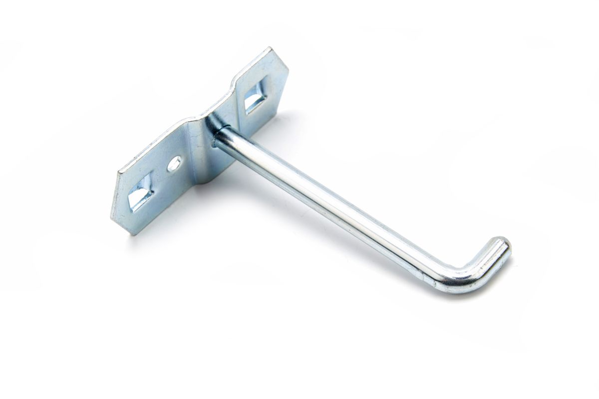 HBM Gancho Individual para Panel de Herramientas – 75 x 6 mm