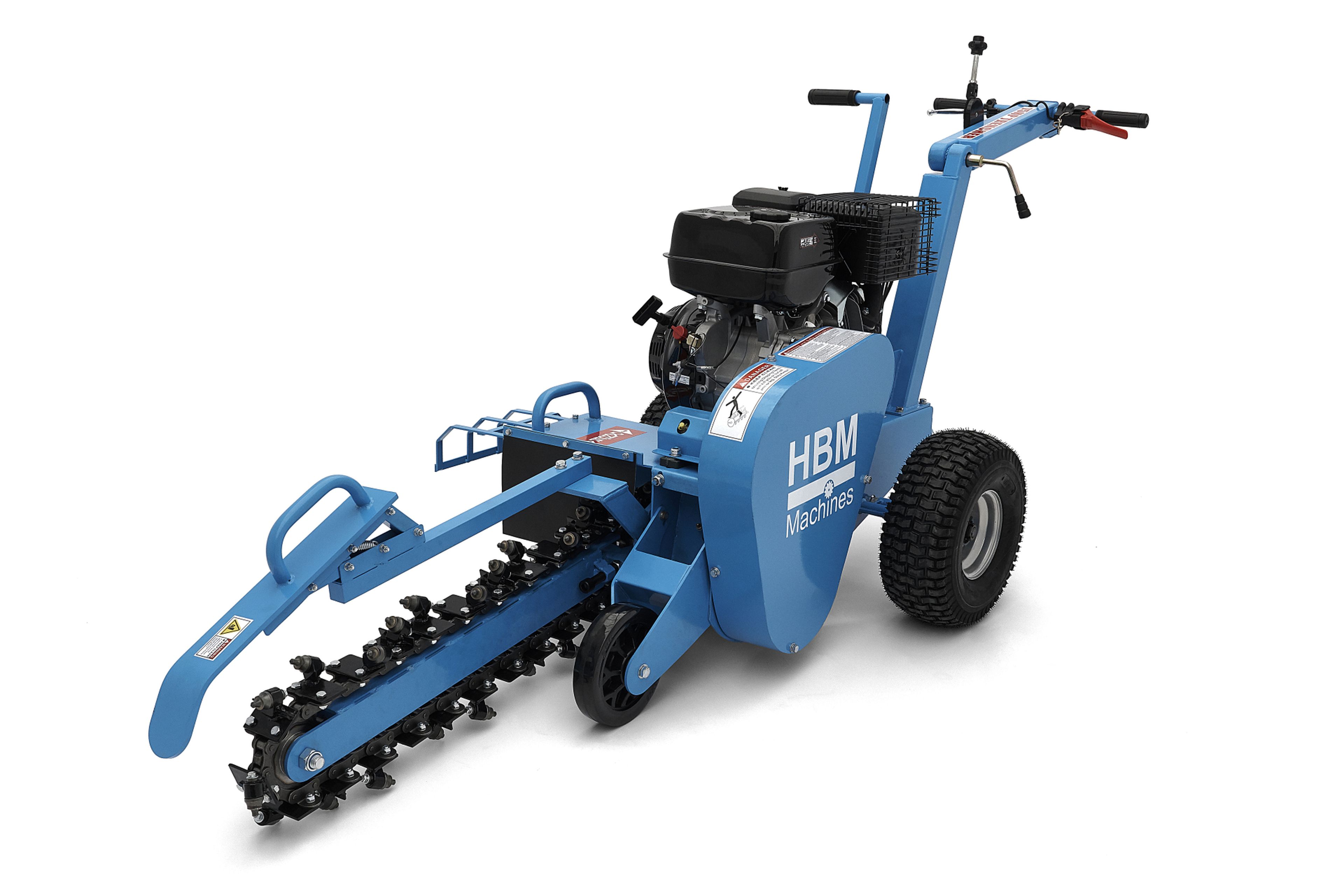 HBM Professional 15 HP Grabenfräse / Kabelschneider Image 3