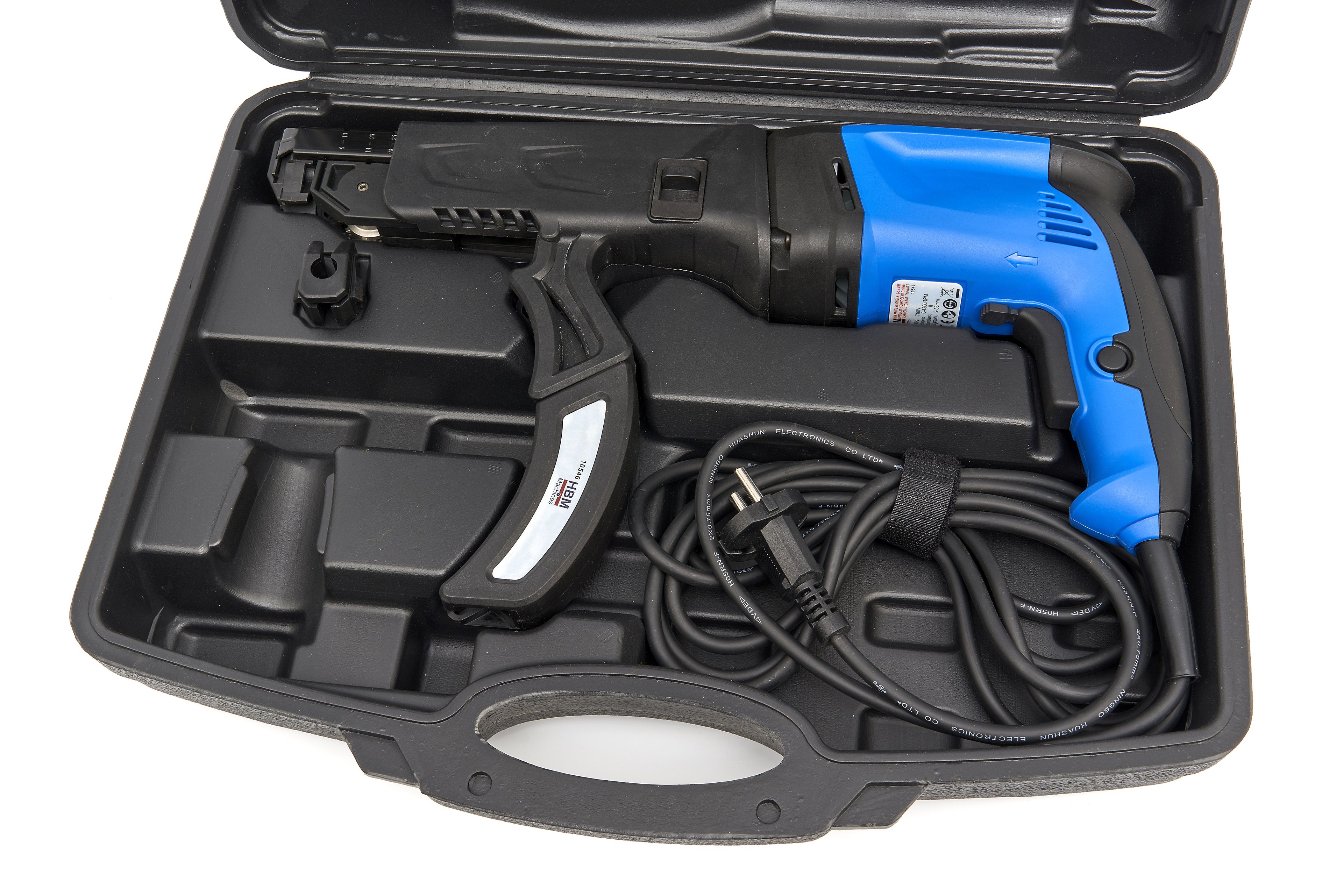 HBM Professionele 25-55 mm Gipsplaat Schroefmachine / Schroefautomaat 710 Watt Image 8