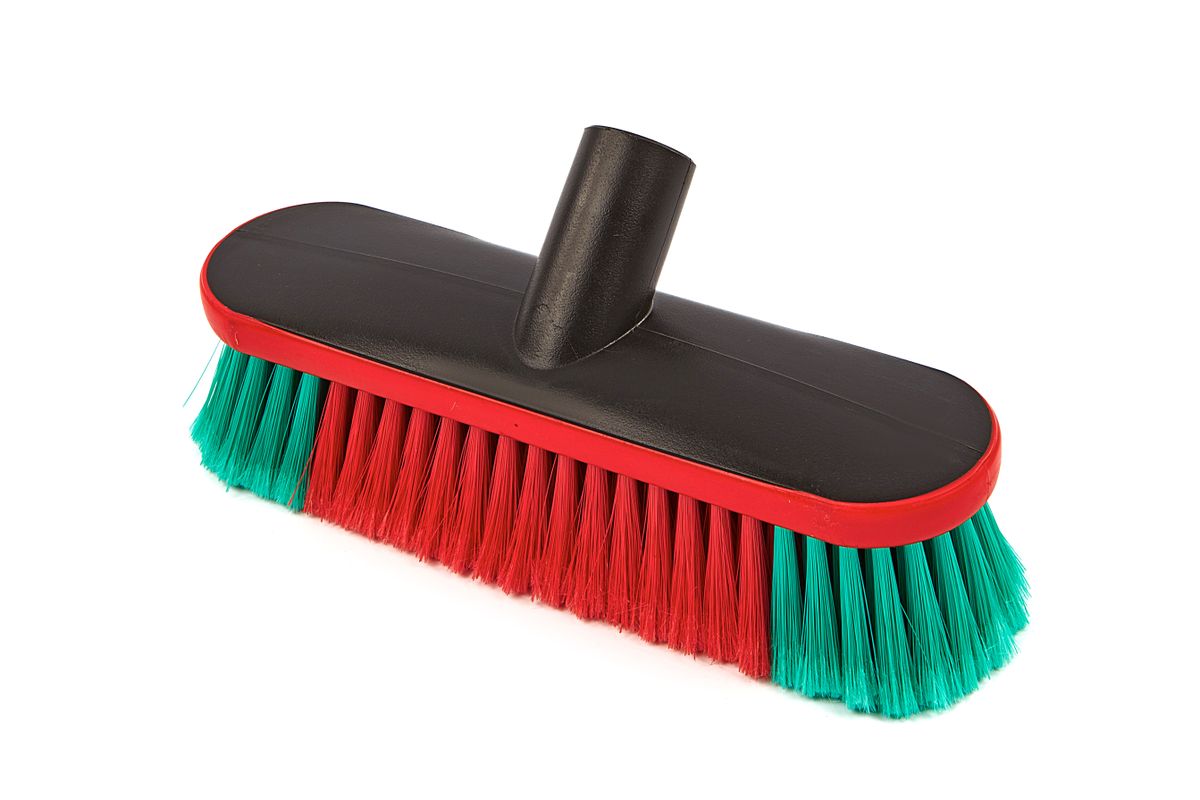 Brosse de lavage de voiture ovale Vikan 25 cm avec alimentation en eau