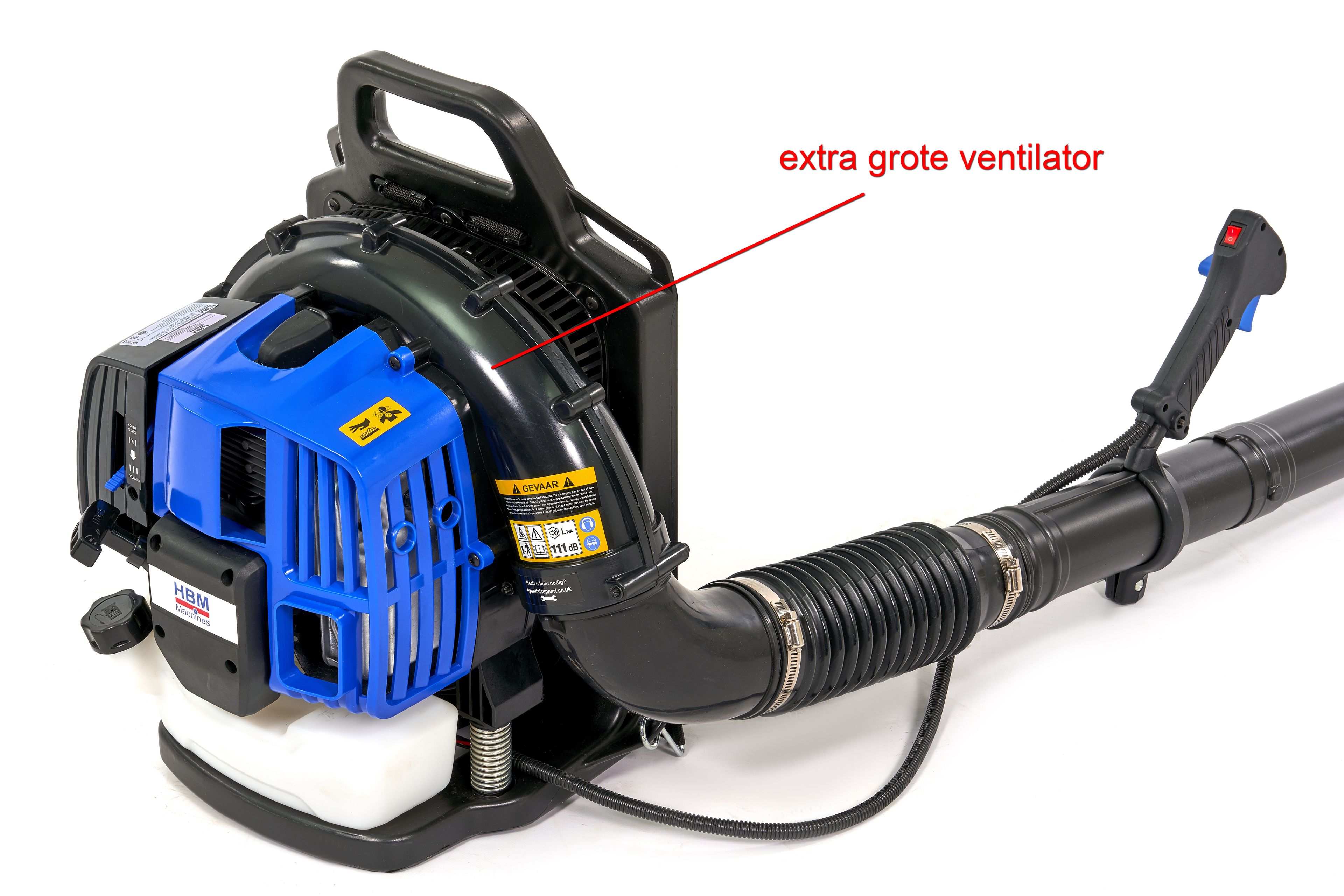 HBM Profi 52 cc Soffiatore a Benzina a 2 Tempi Portatile Image 2