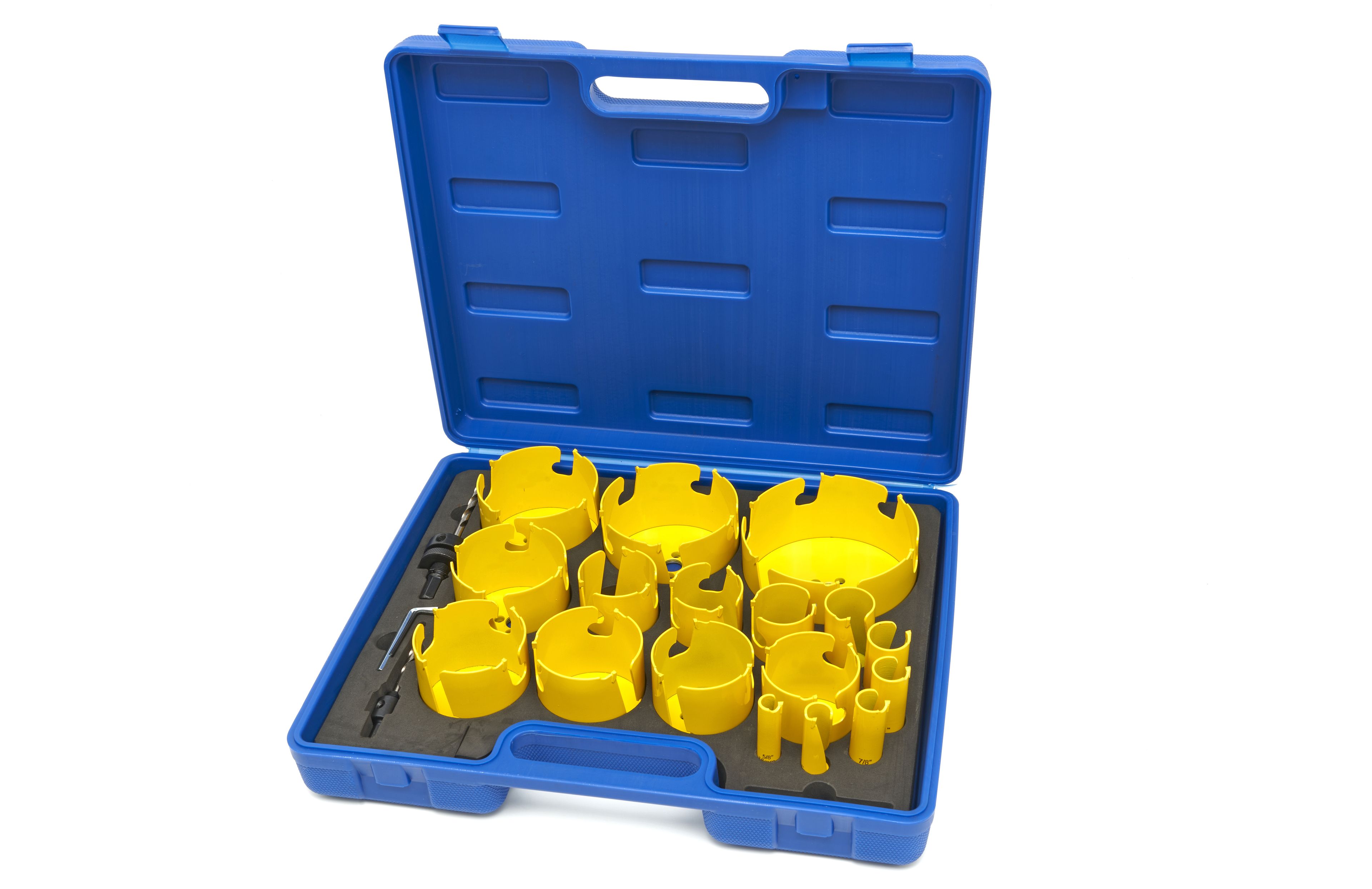 HBM Set di seghe a tazza diamantate Professional da 17 pezzi in TCT multimateriale Image 7