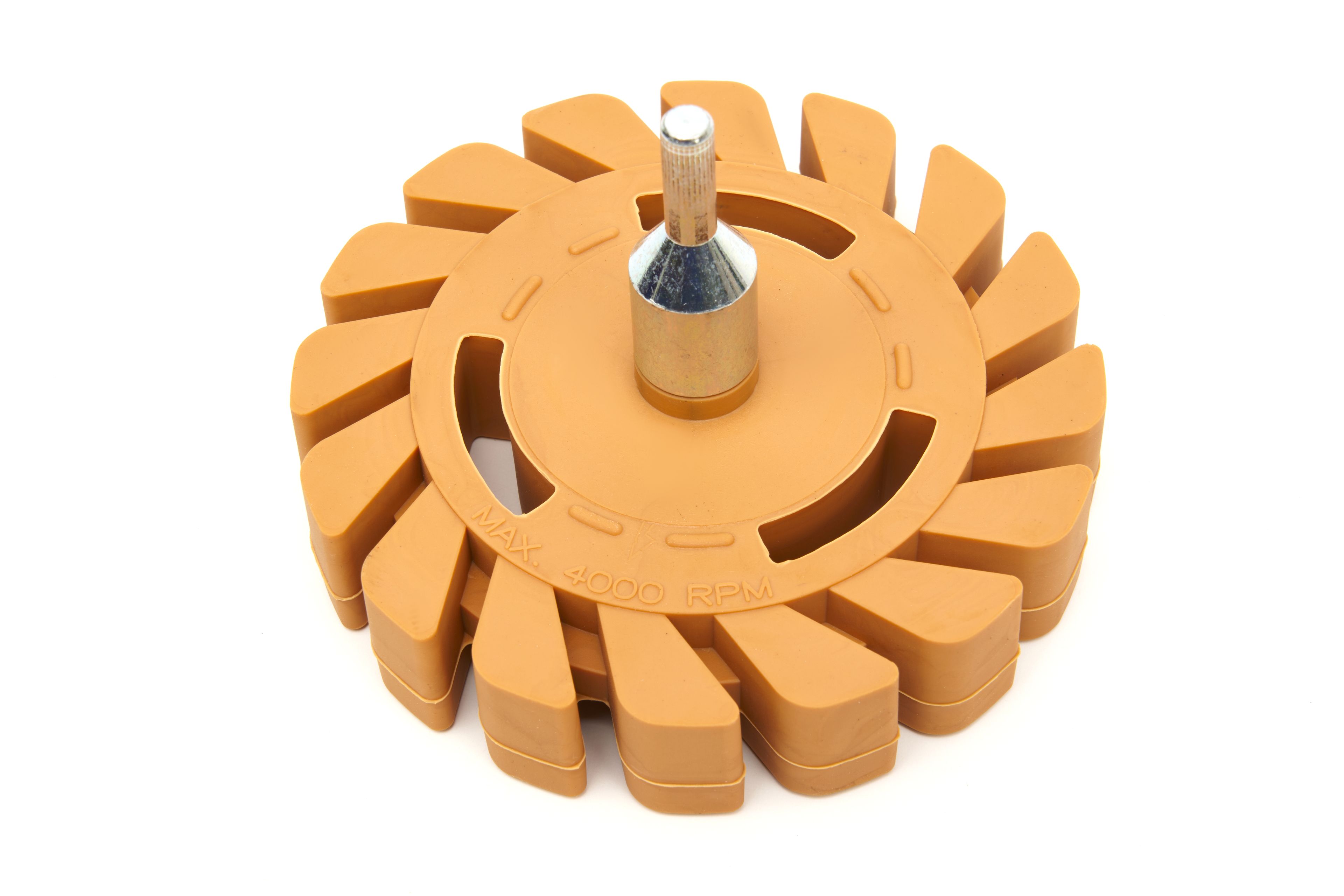 HBM 100 mm. Adesivo, Striscia decorativa e Rimuovi adesivo con presa da 5/16 pollici e 6 mm. Adattatore per il trapano Image 2