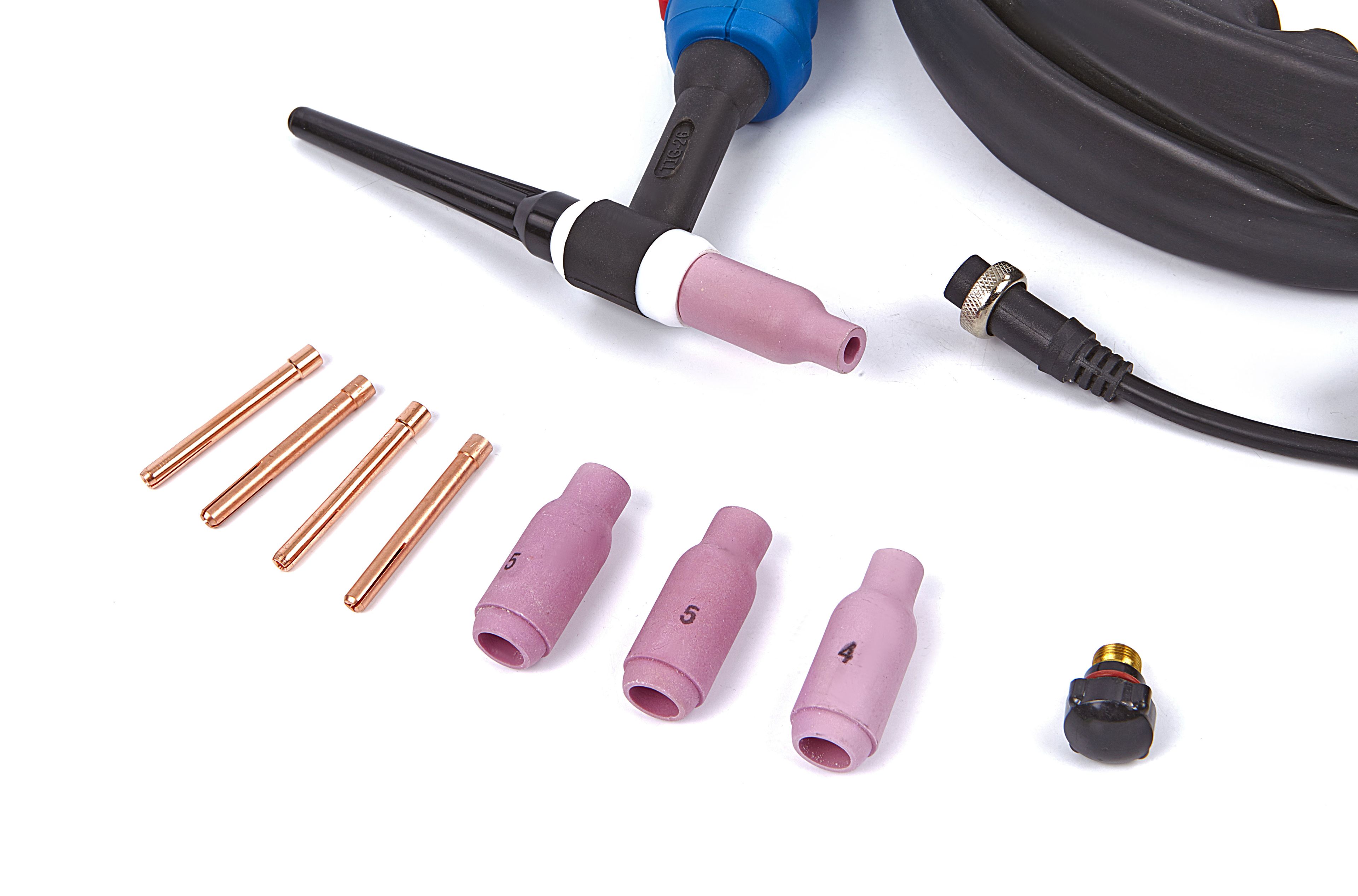 HBM Tig Torch 4 Mètres pour 200 TIG/MOS Inverter avec affichage numérique Image 2