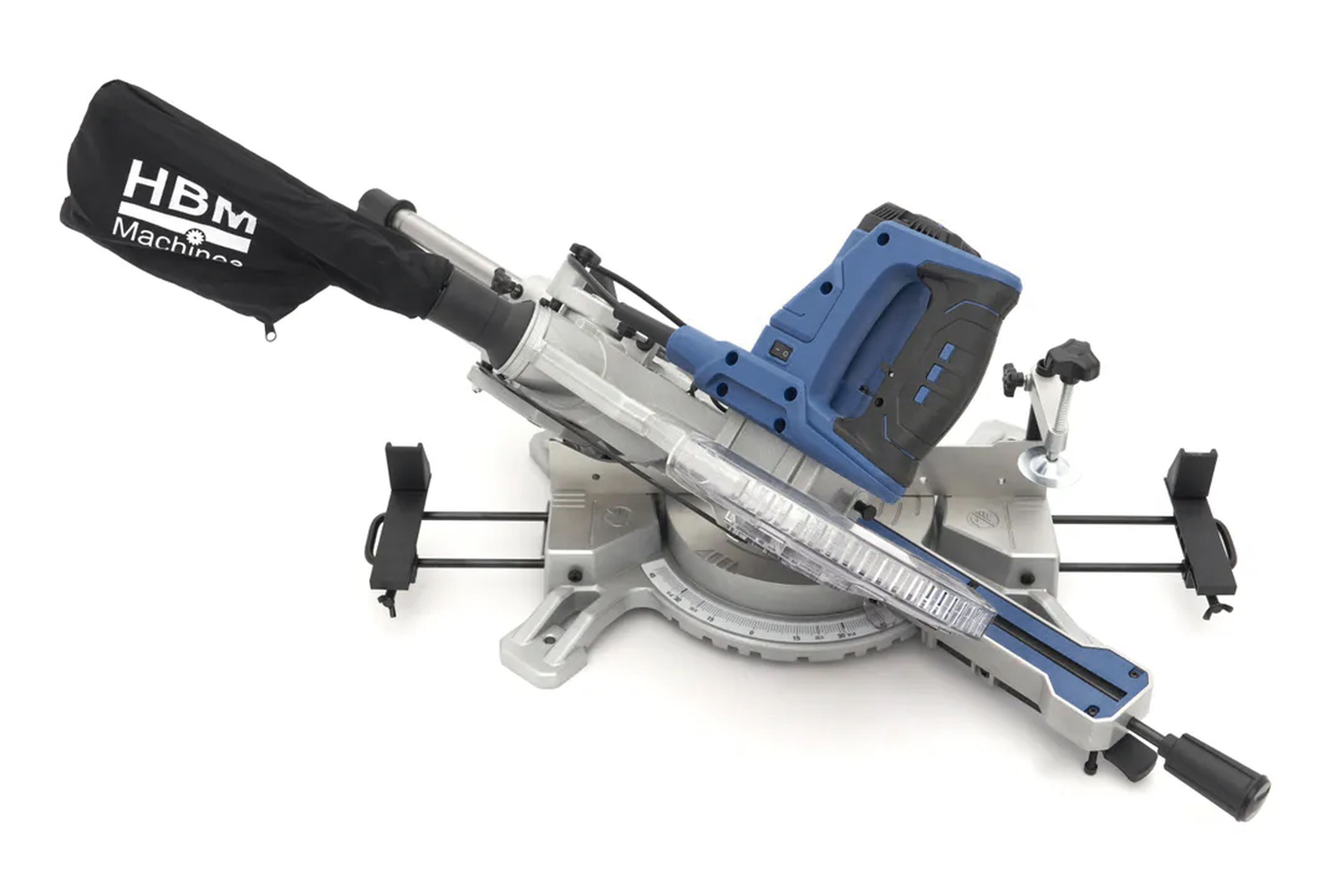 HBM Scie radiale HBM 254 x 70 mm, scie à tronçonner, scie à tirer avec laser Image 10