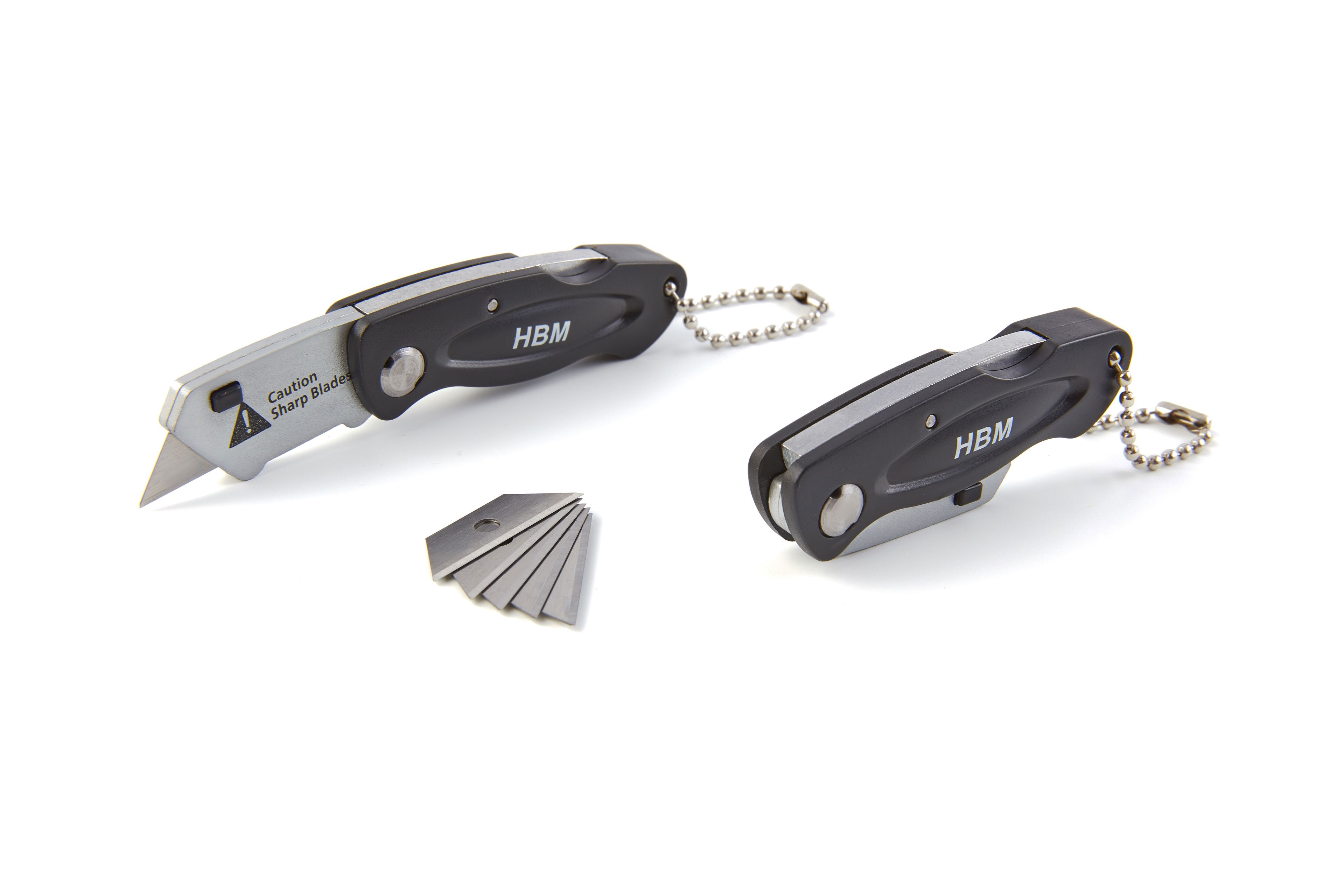 Set de couteaux d'extension HBM 2 pièces avec 5 couteaux de rechange