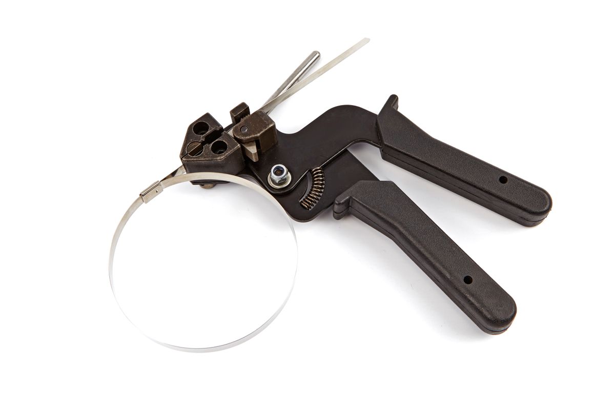 HBM Professionele Kabelbinder / Tie-wrap Tang 4,6 - 12 mm voor RVS