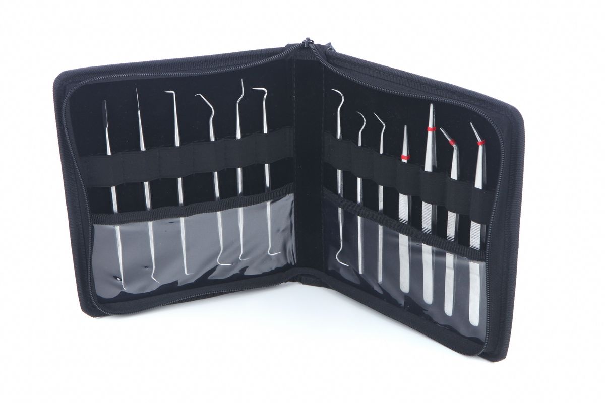 HBM Juego de 13 Pinzas - Escultor de Cera - Conjunto de Ganchos Modulares