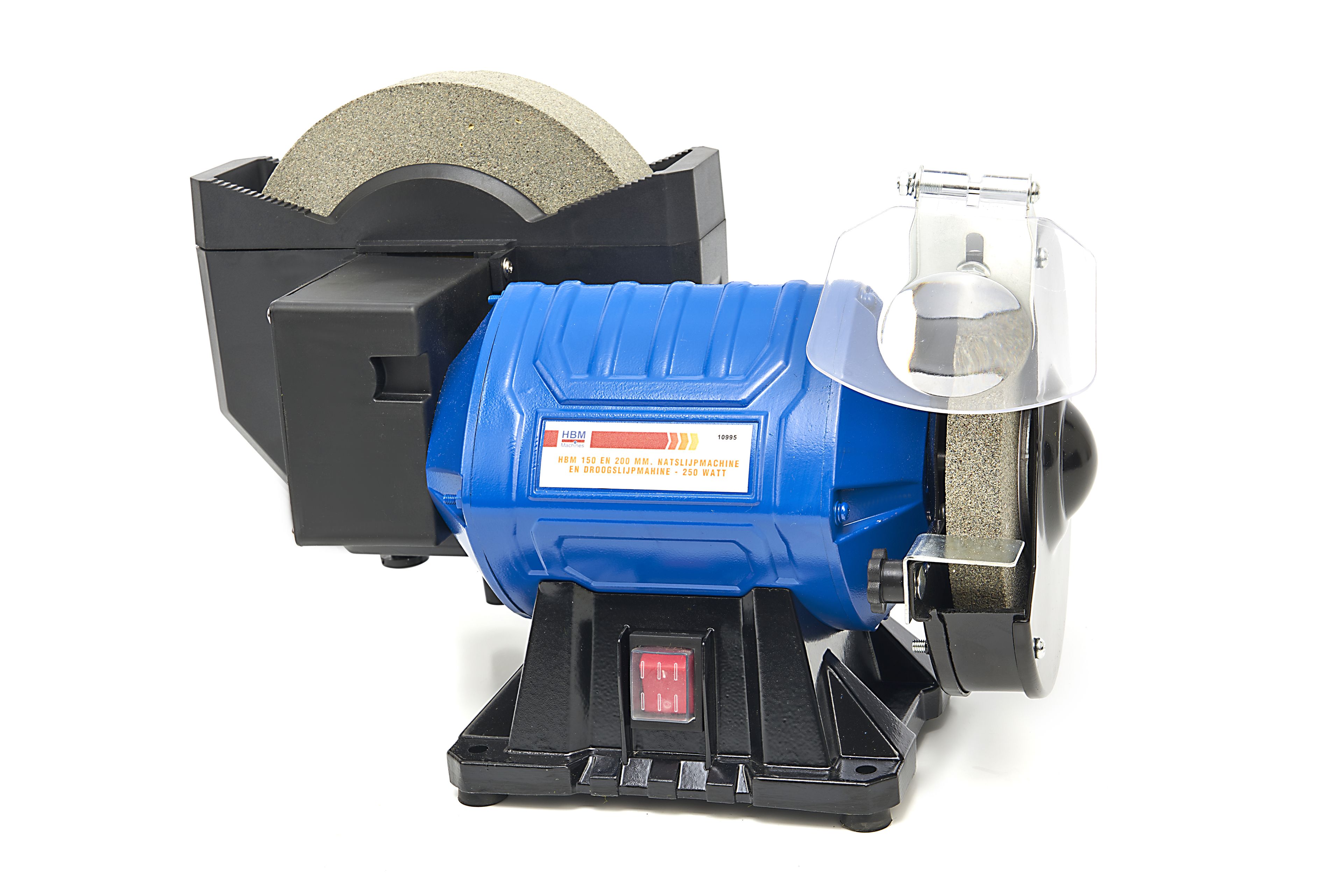 HBM 150 und 200 mm. Nass-Trocken Doppelschleifer - 250 Watt Image 2