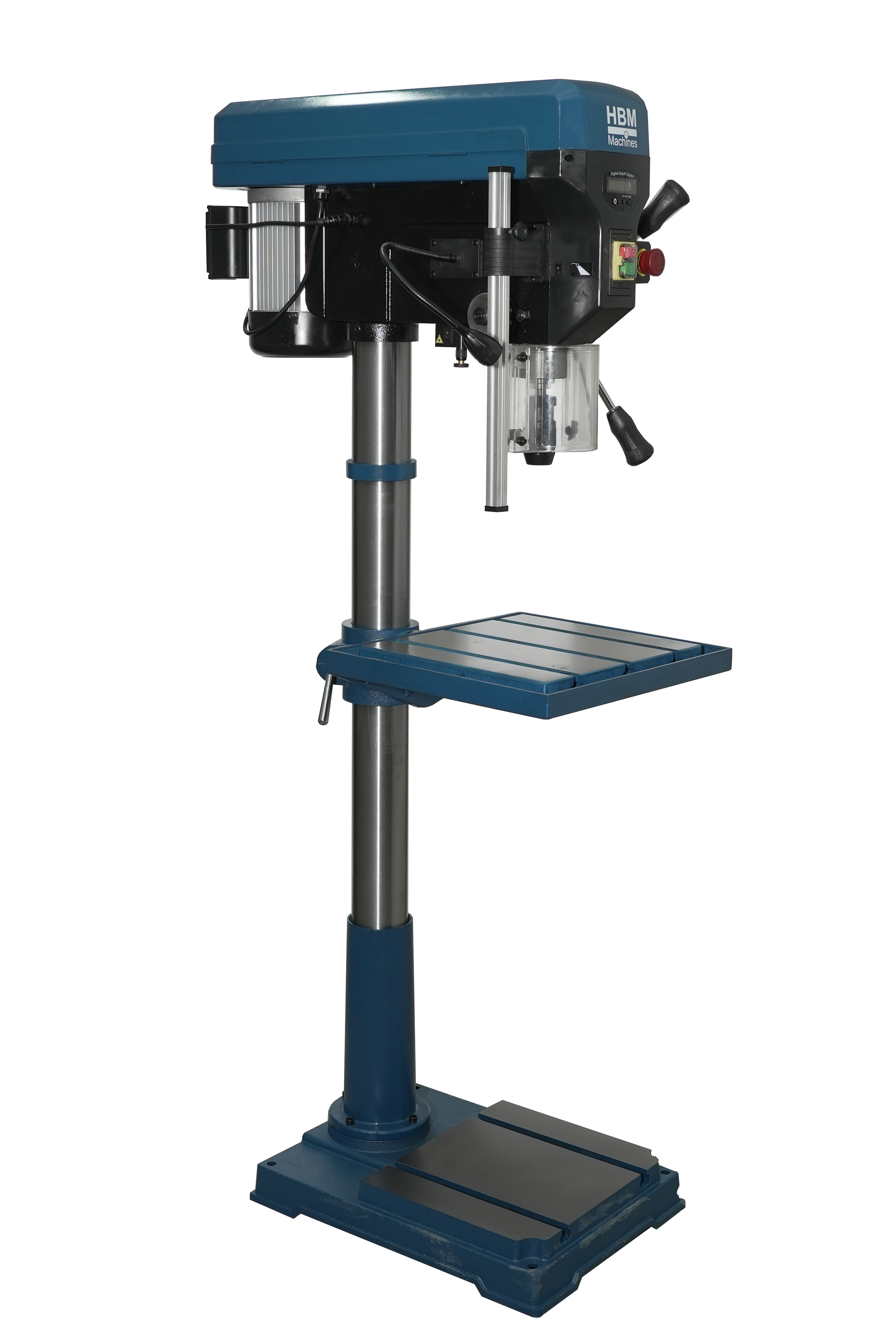 HBM 32 mm Kolomboormachine Vloermodel Met Digtale Uitlezing 230 Volt Image 3