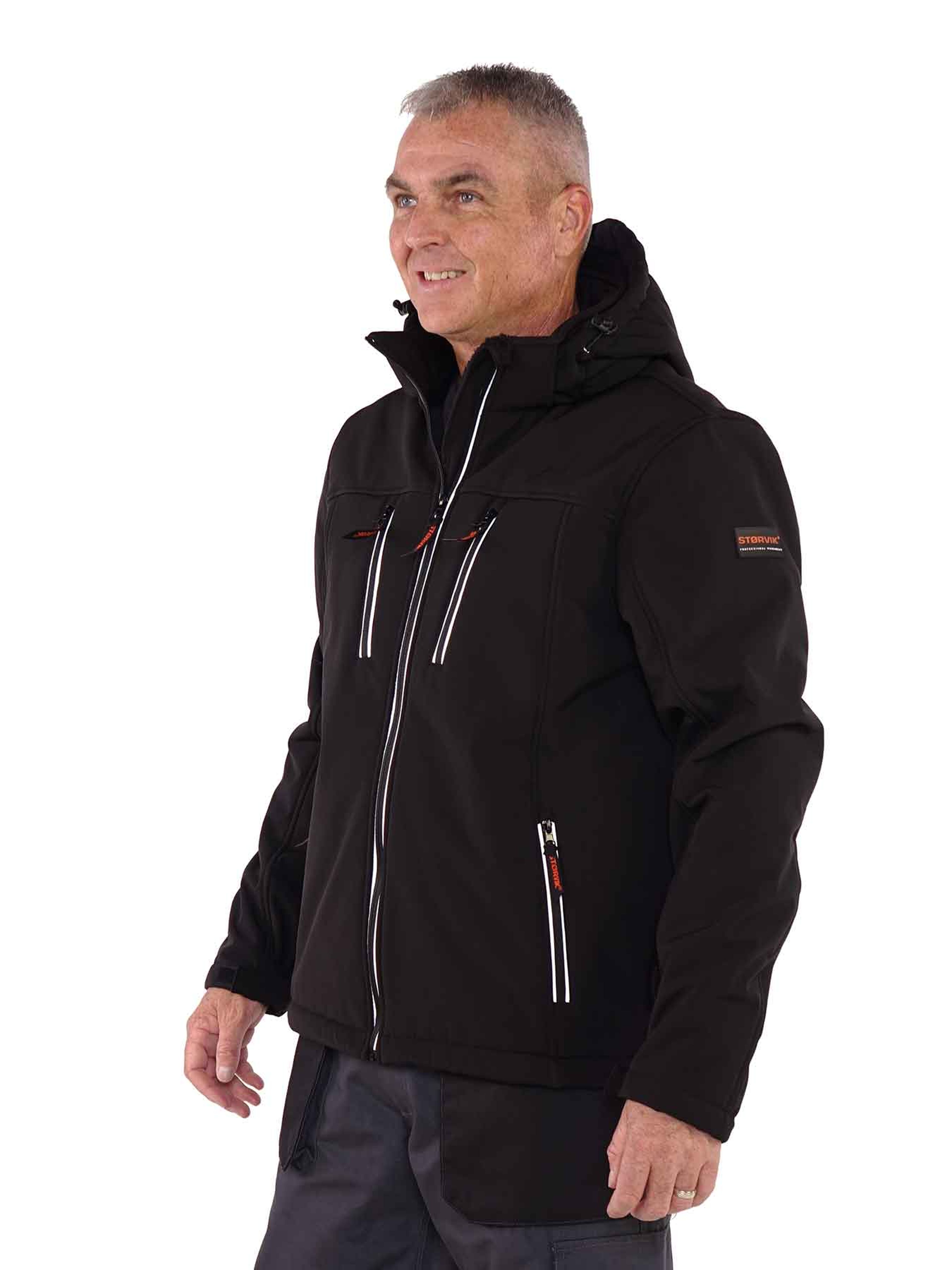 Jacket Softshell Storvik Clive Nera XL Image 3