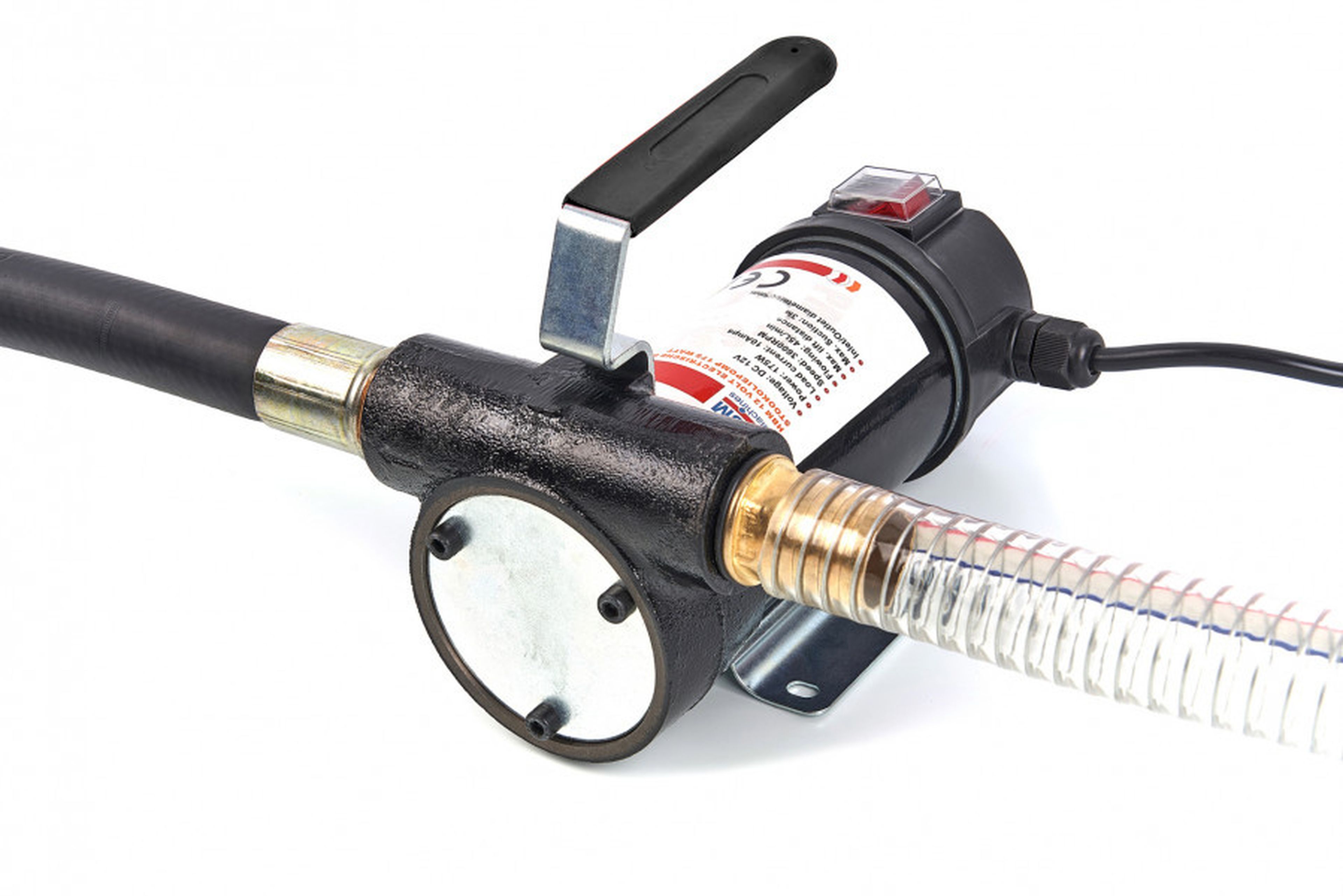 HBM Bomba diesel eléctrica de 12 voltios, bomba de aceite combustible de 175 vatios Image 3