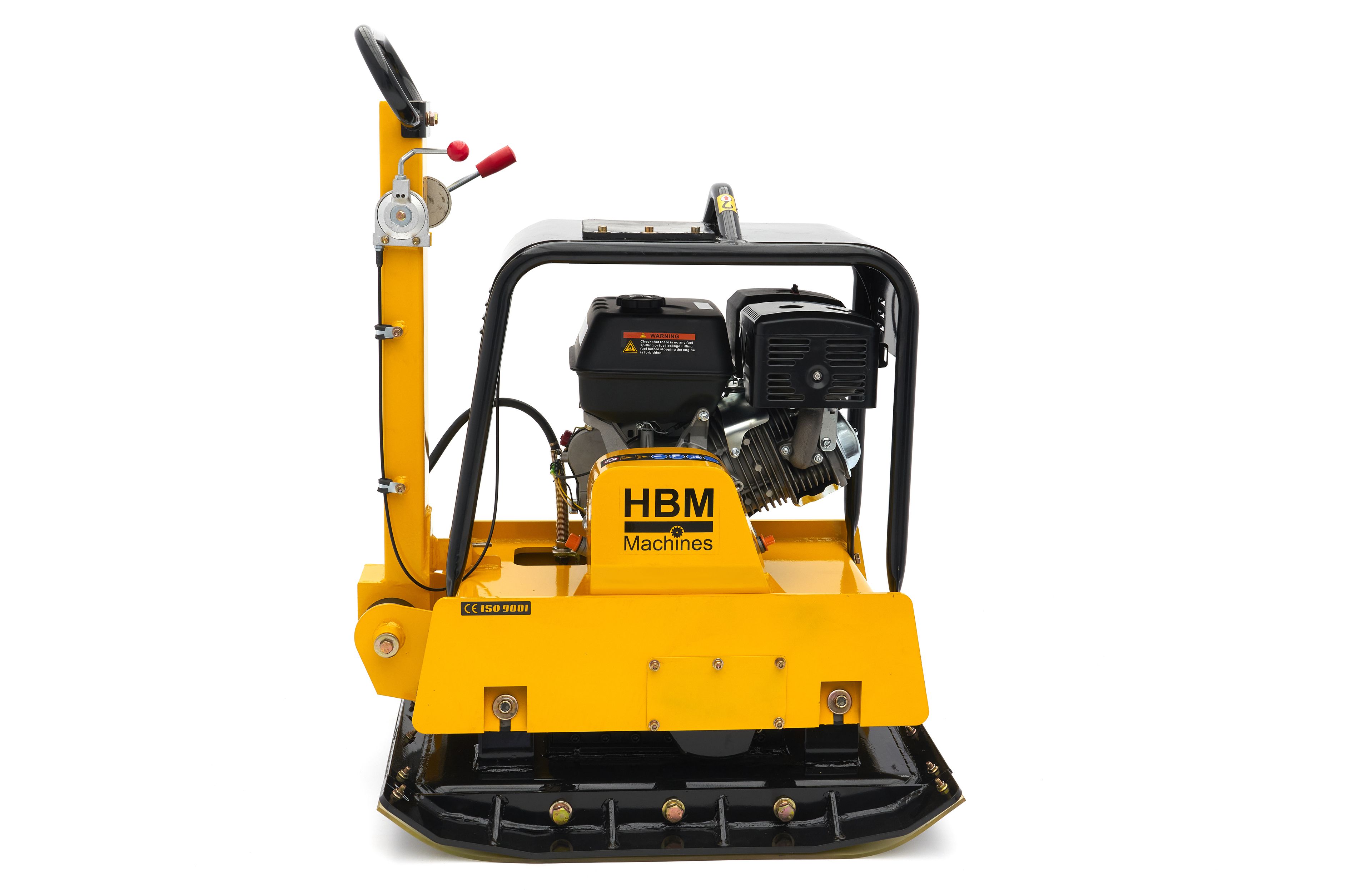 HBM Professional 13 HP - 38KN Plaque vibrante réversible 820 x 650 mm, y compris les roues et la plaque de protection de pavage Image 10