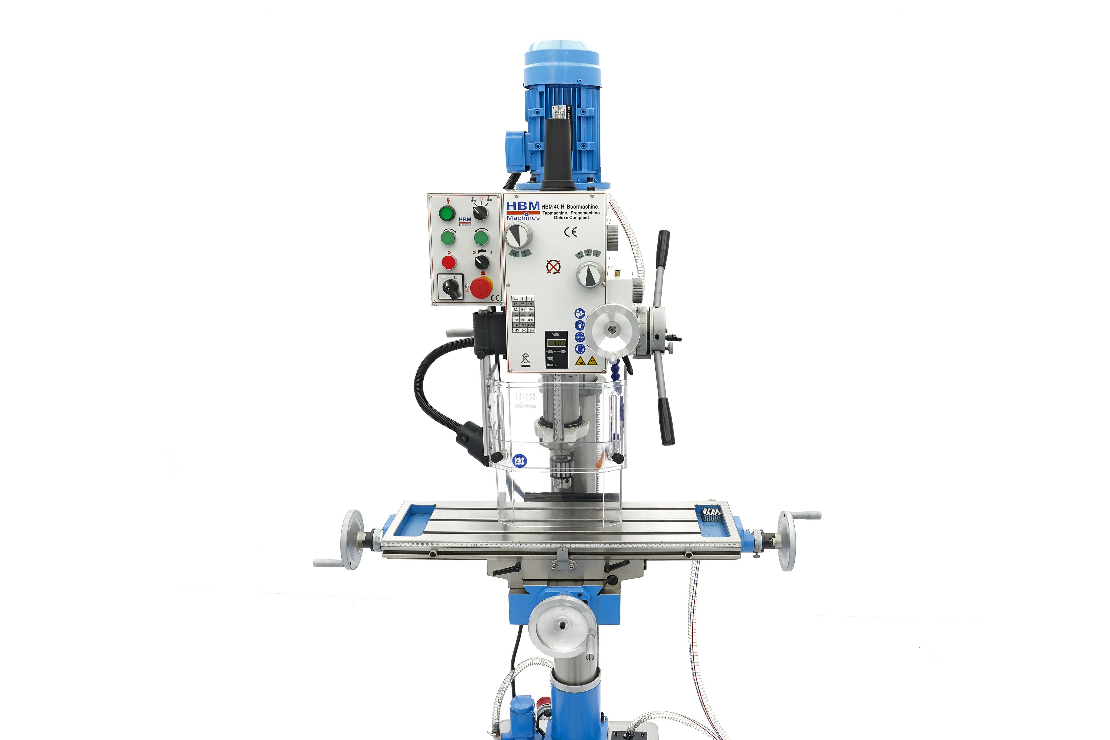 HBM 40 H Boormachine, Tapmachine, Freesmachine Deluxe Compleet Image 6