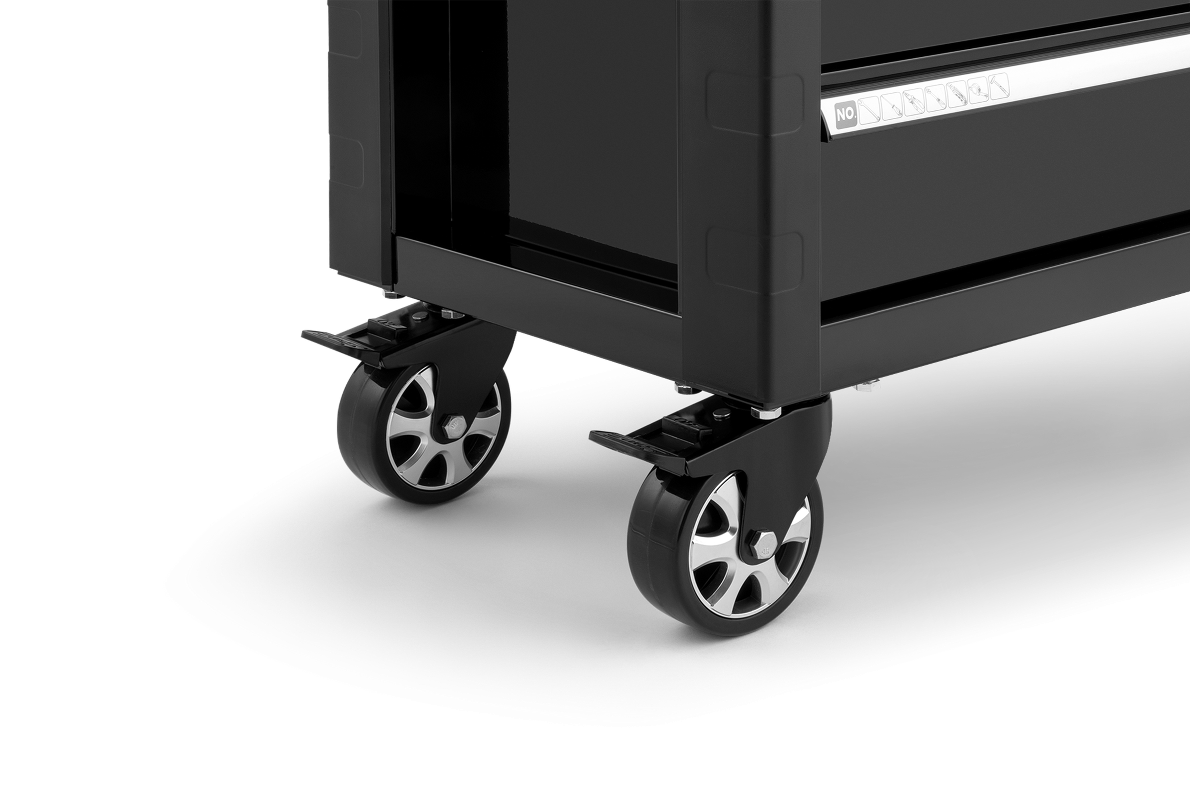 HBM Werkzeugwagen mit 7 Schubladen, 76,5 cm, schwarz Image 8