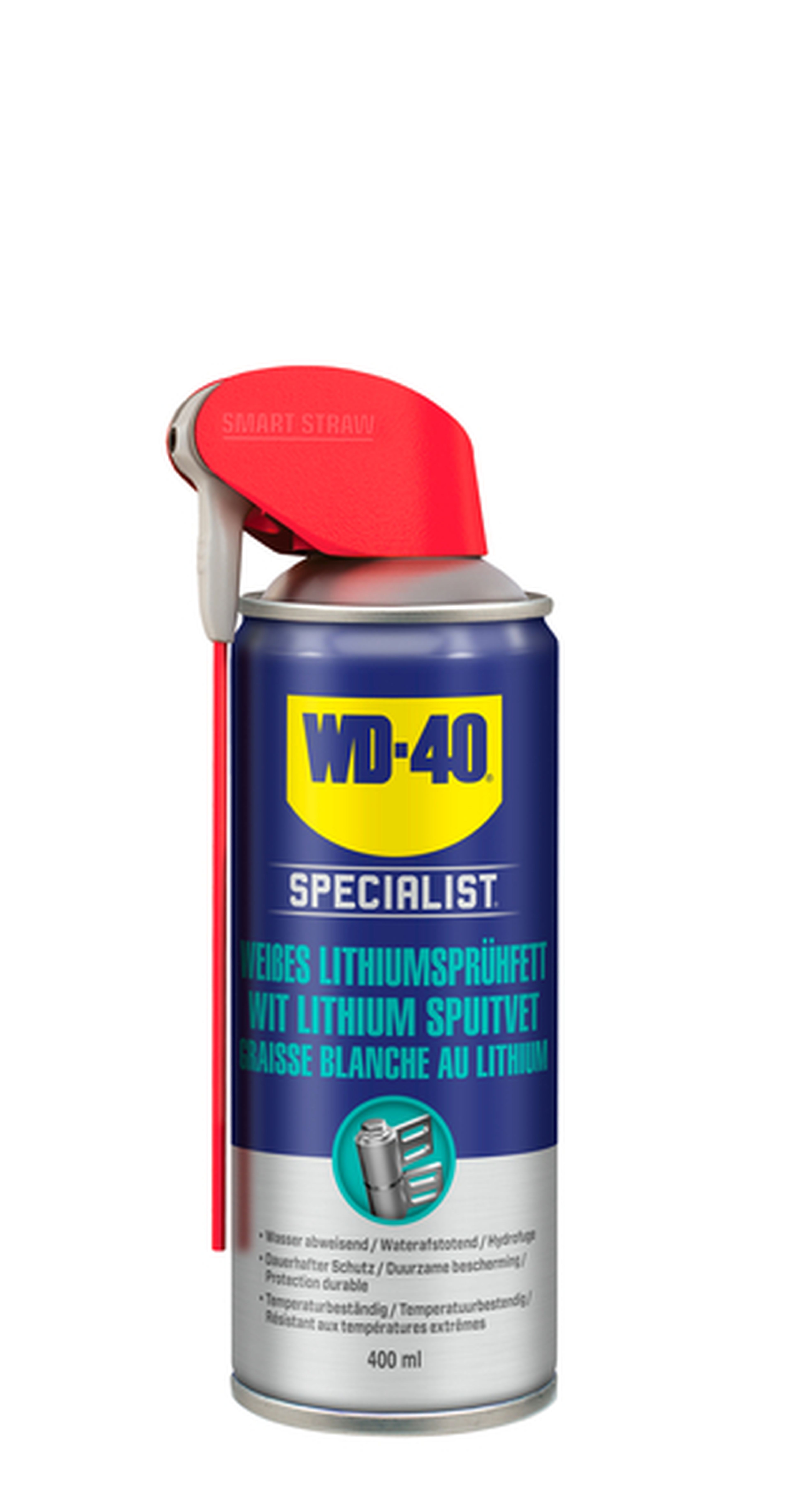 WD-40 Specialist® Wit Lithium Spuitvet 400ml