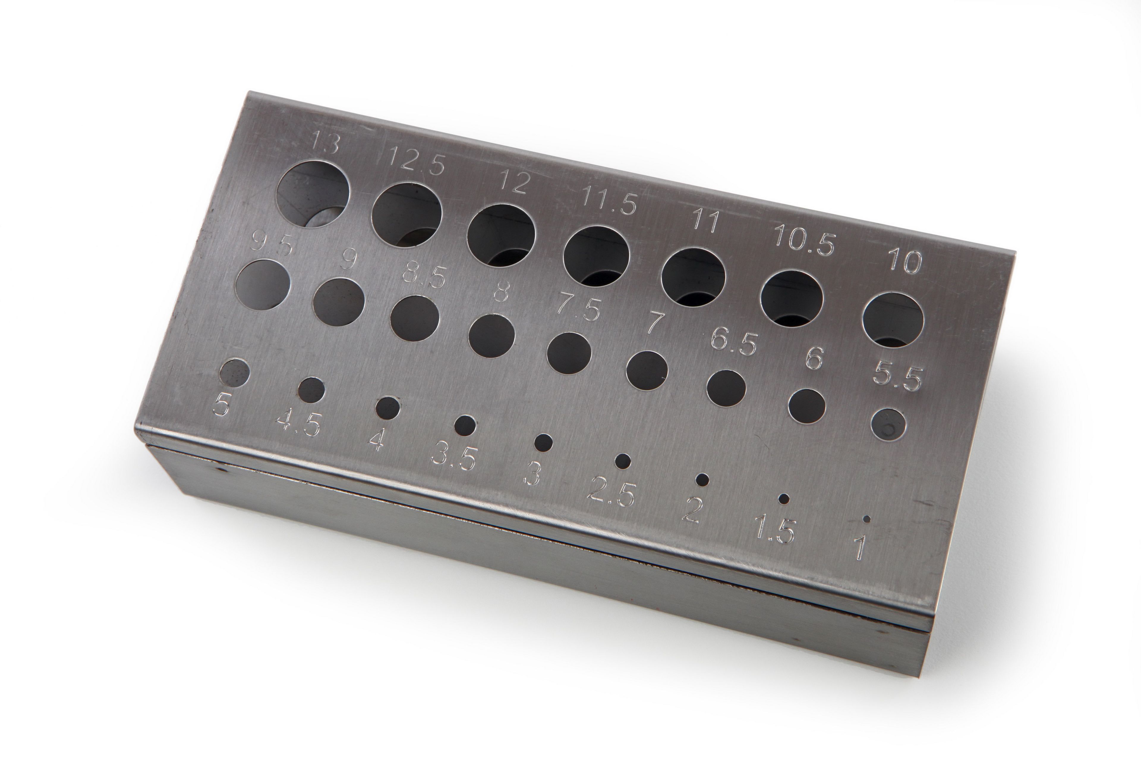 Soporte de perforación HBM RVS 1 - 13 mm