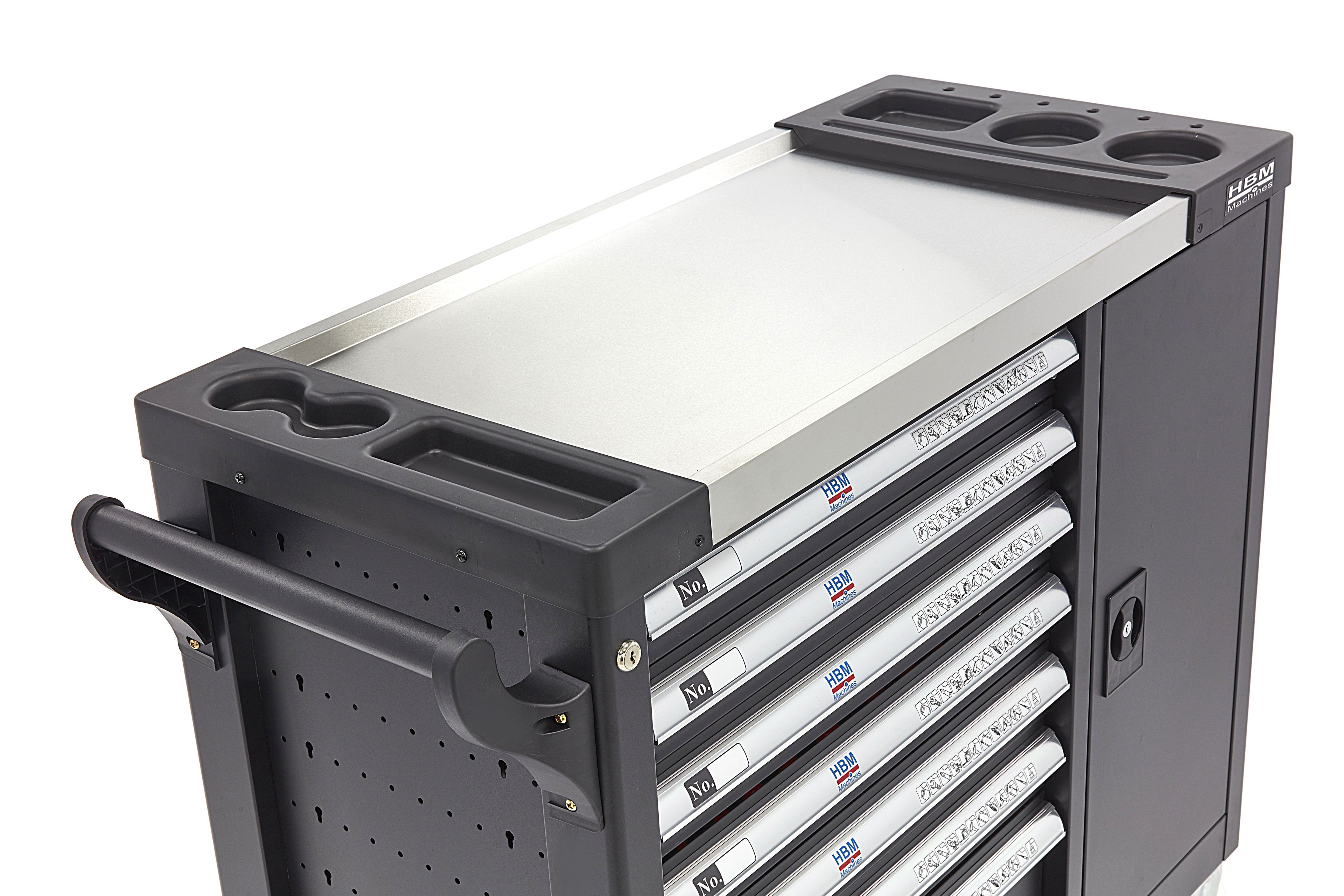 HBM XL Premium Gevulde Gereedschapswagen met Deur - 274 Delig Image 22