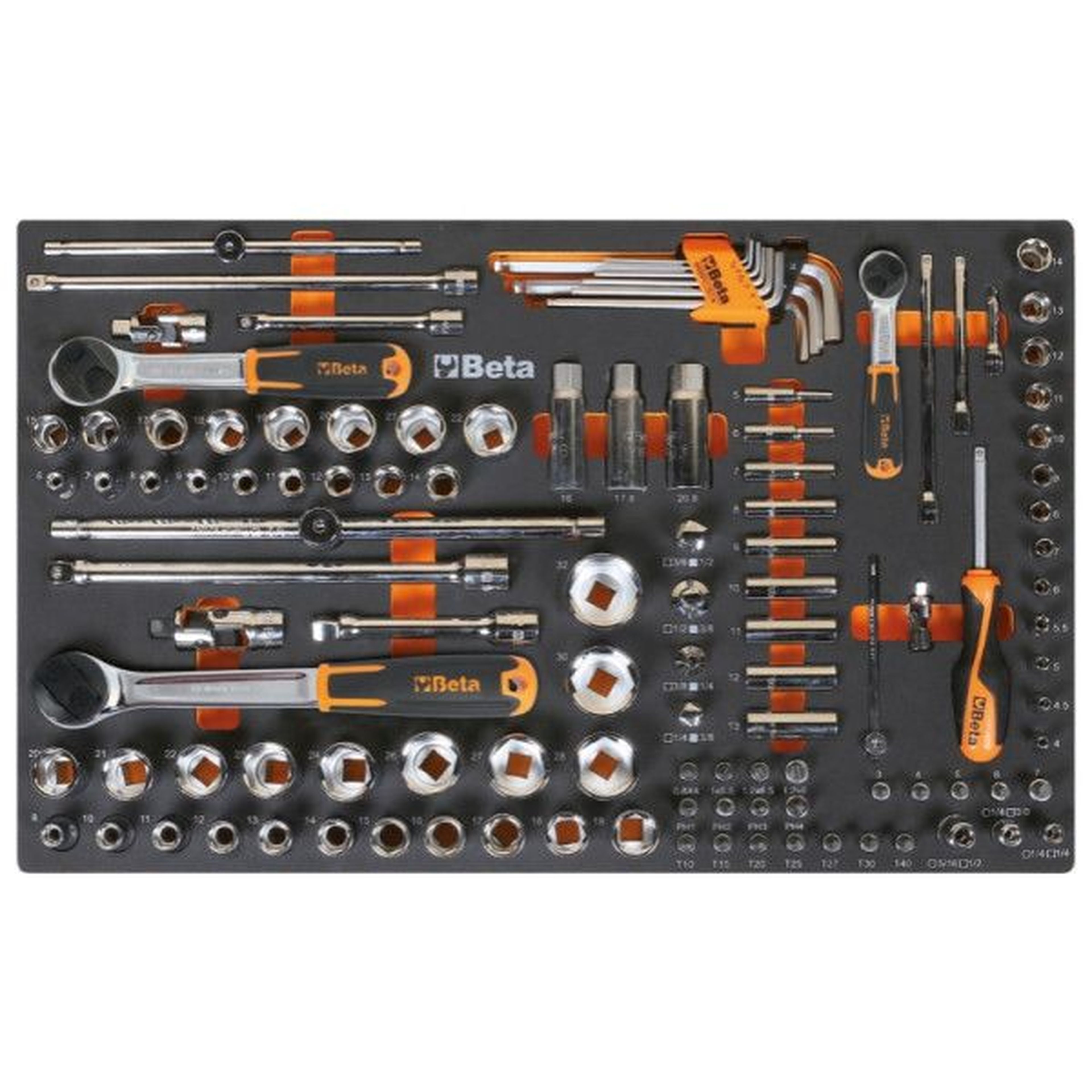 Beta carrello portautensili con 8 cassetti, 411 pezzi, 2400 RSC24A/8-VIL Image 3