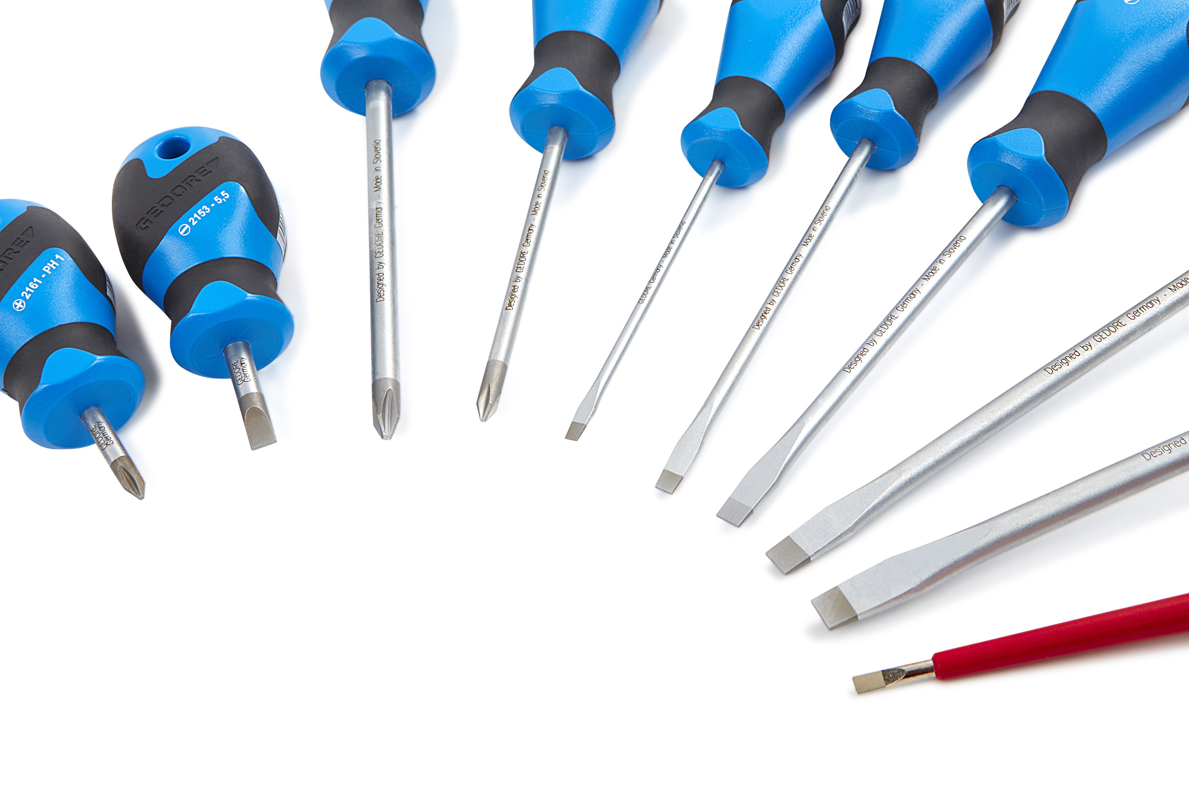 Gedore 3-C schroevendraaierset 10-delig IS 3-8 PH 1-2 2150-2160 PH-010 Image 3