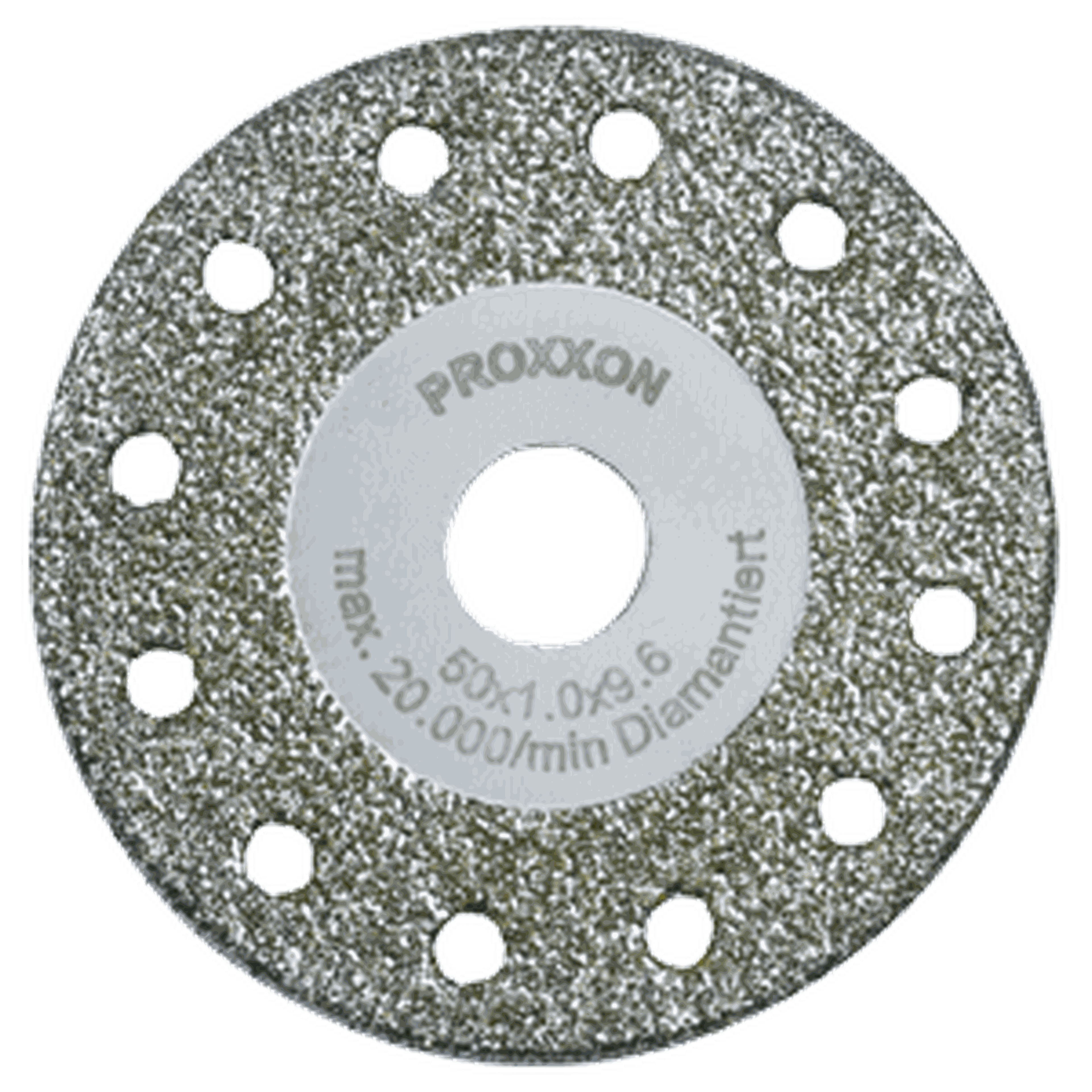 Proxxon Diamant-Trenn- und Profilierscheibe, 50 x 2,1 x 9,6mm